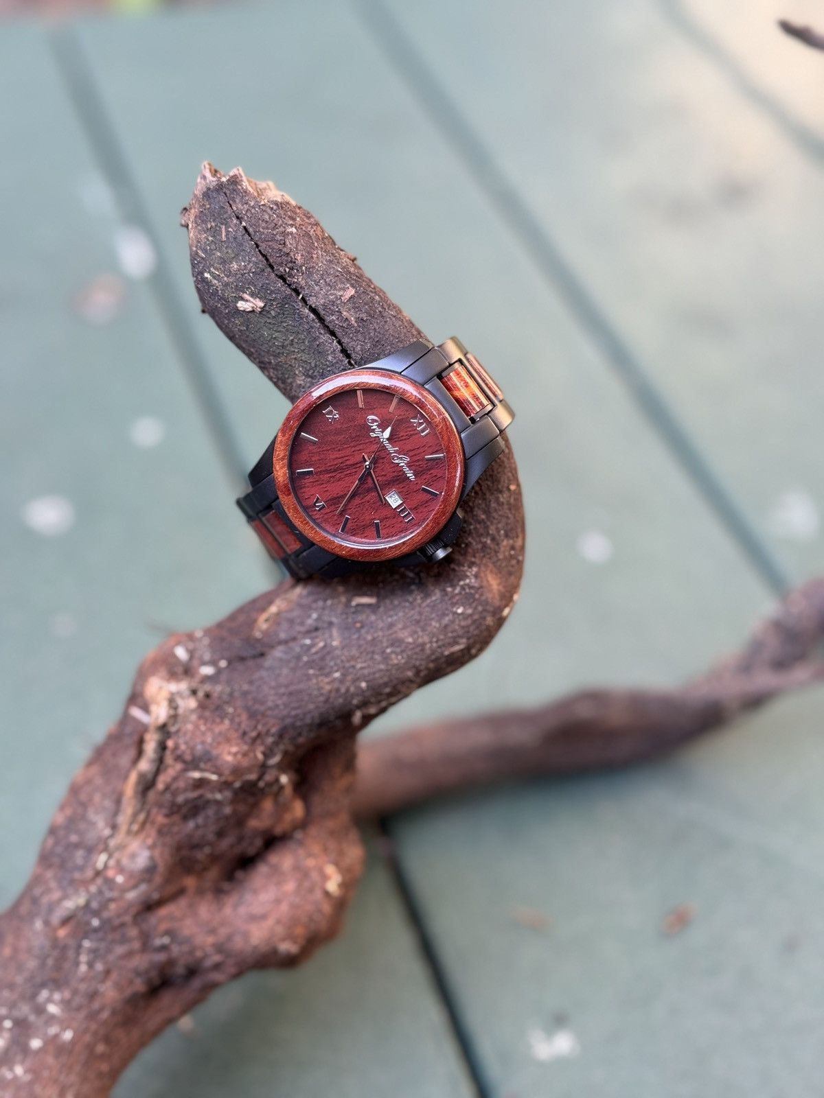 Other Original Grain Classic 43mm Rosewood/Black – Miyota Quartz Size ONE SIZE - 2 Thumbnail