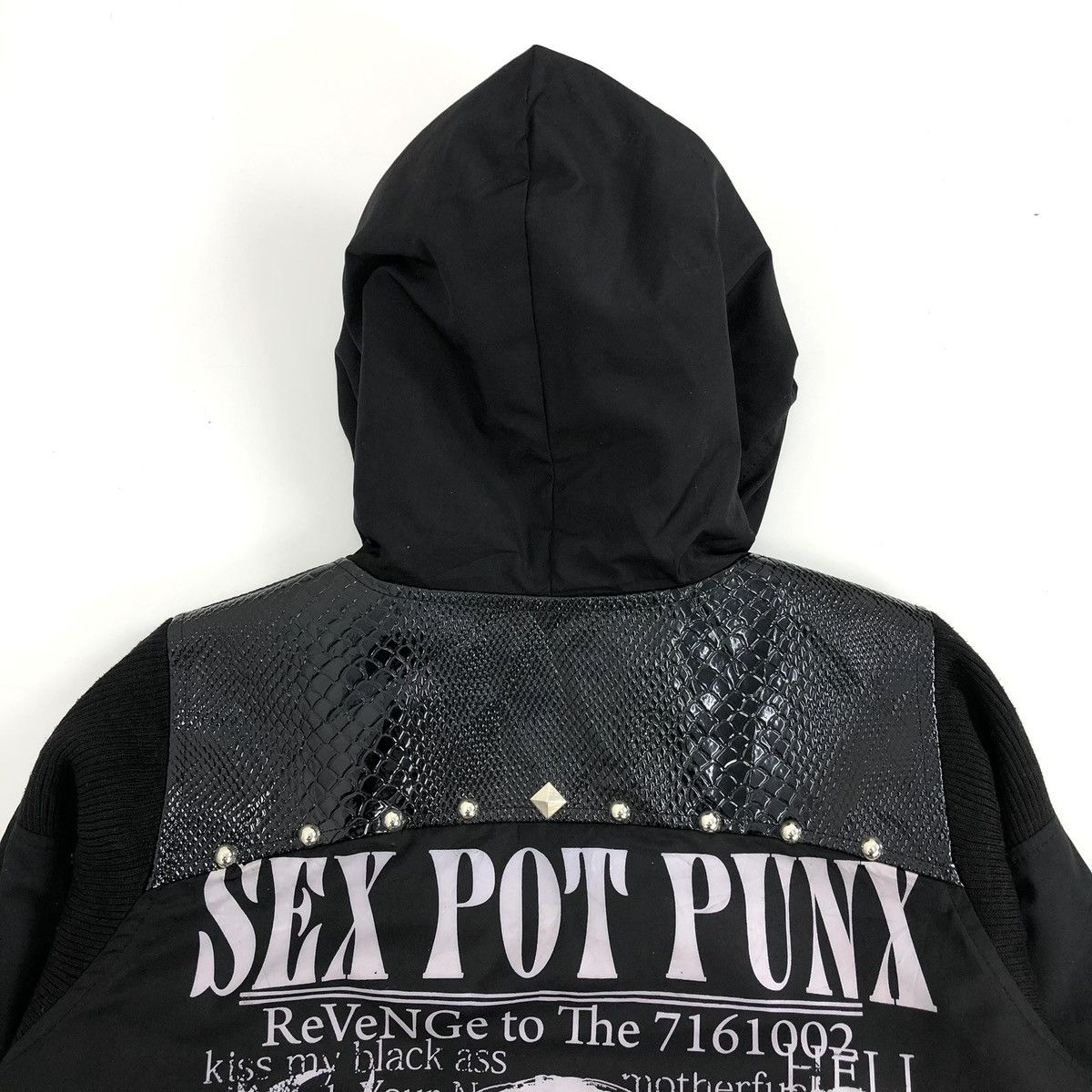 Sex Pot ReVeNGe 2000s Sex Pot Revenge Punk Bastrad Studded Zip Hoodie Size US M / EU 48-50 / 2 - 3 Thumbnail