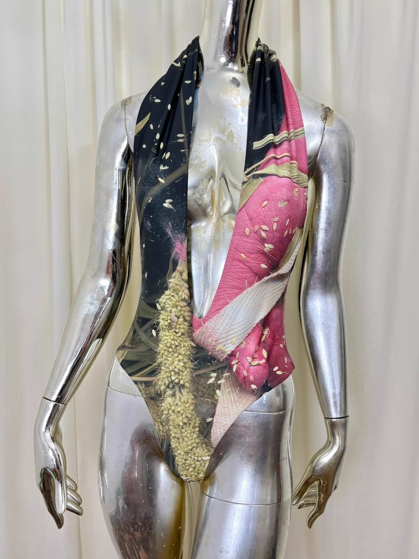 Ottolinger Ottolinger 2022SS Printed Halter Tie Strap Body Top Size XS / US 0-2 / IT 36-38 - 2 Thumbnail