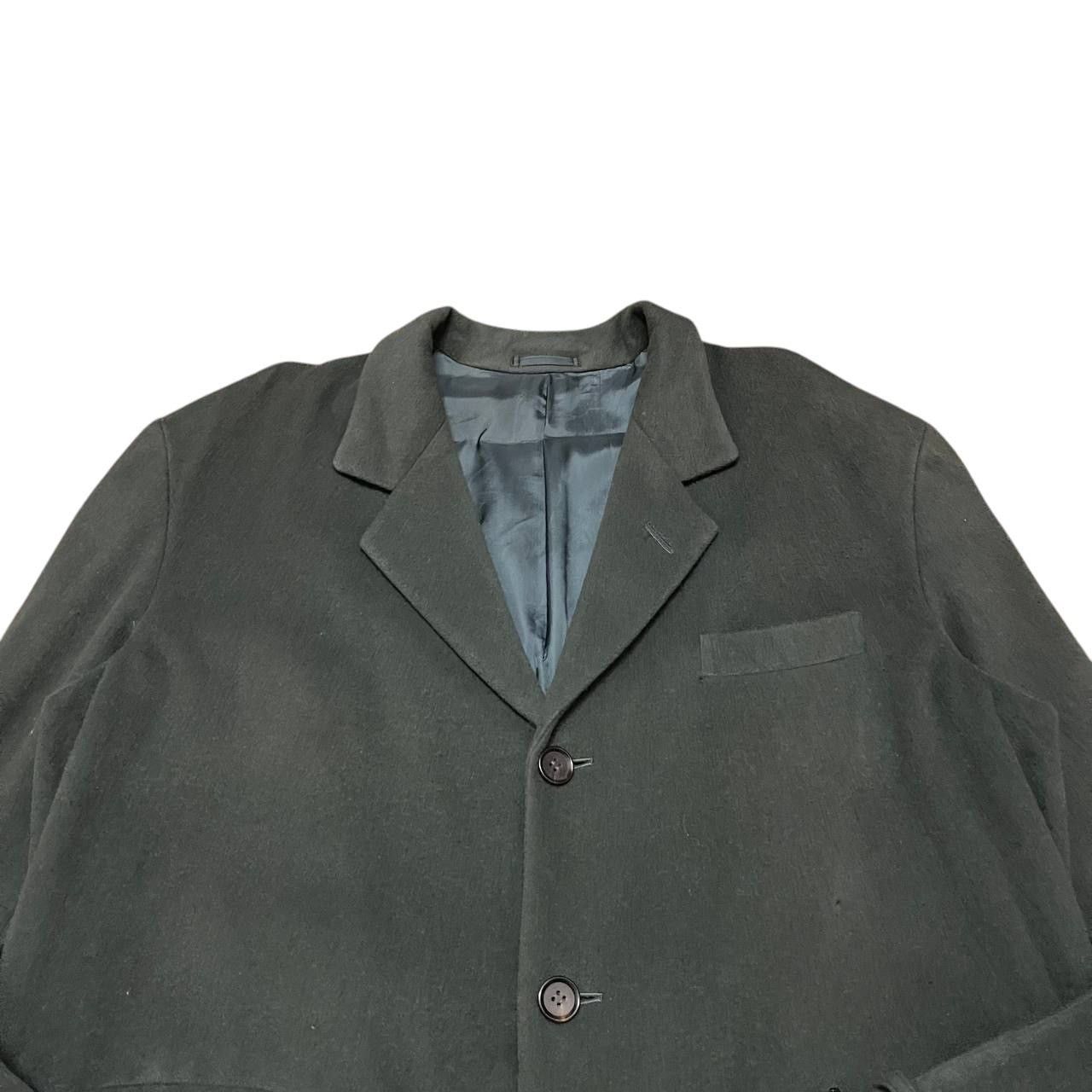 Kansai Yamamoto Vintage Kansai Man by Yutaka Nishimura Belted Wool Long Coat Size US XL / EU 56 / 4 - 2 Thumbnail