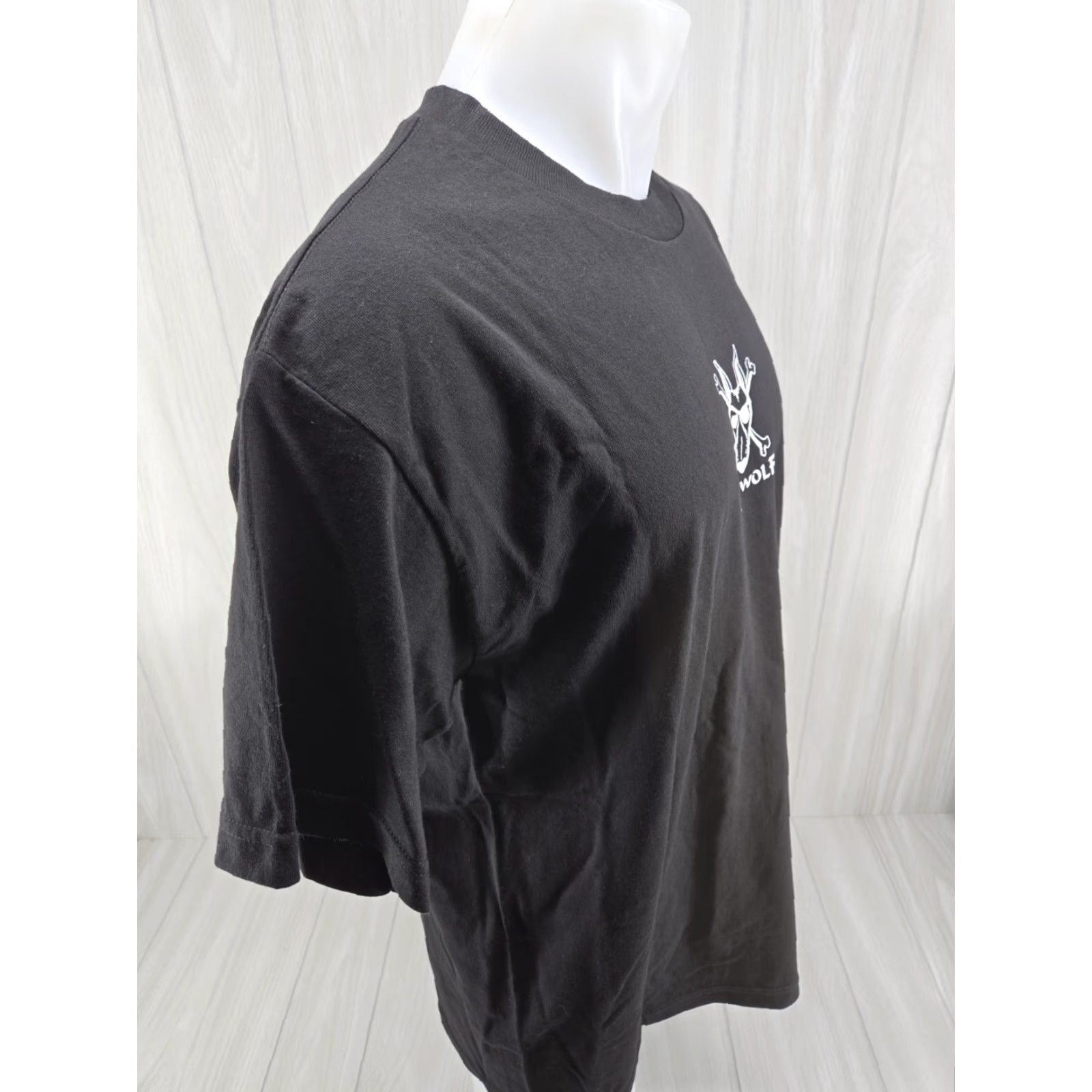 Vintage VINTAGE Alstyle Sea Wolf T-Shirt Black Pirate's Cove Monterey CA Booty Surrender Crew Neck Short Sleeve Men's LRG Cotton Logo Size US L / EU 52-54 / 3 - 7 Thumbnail