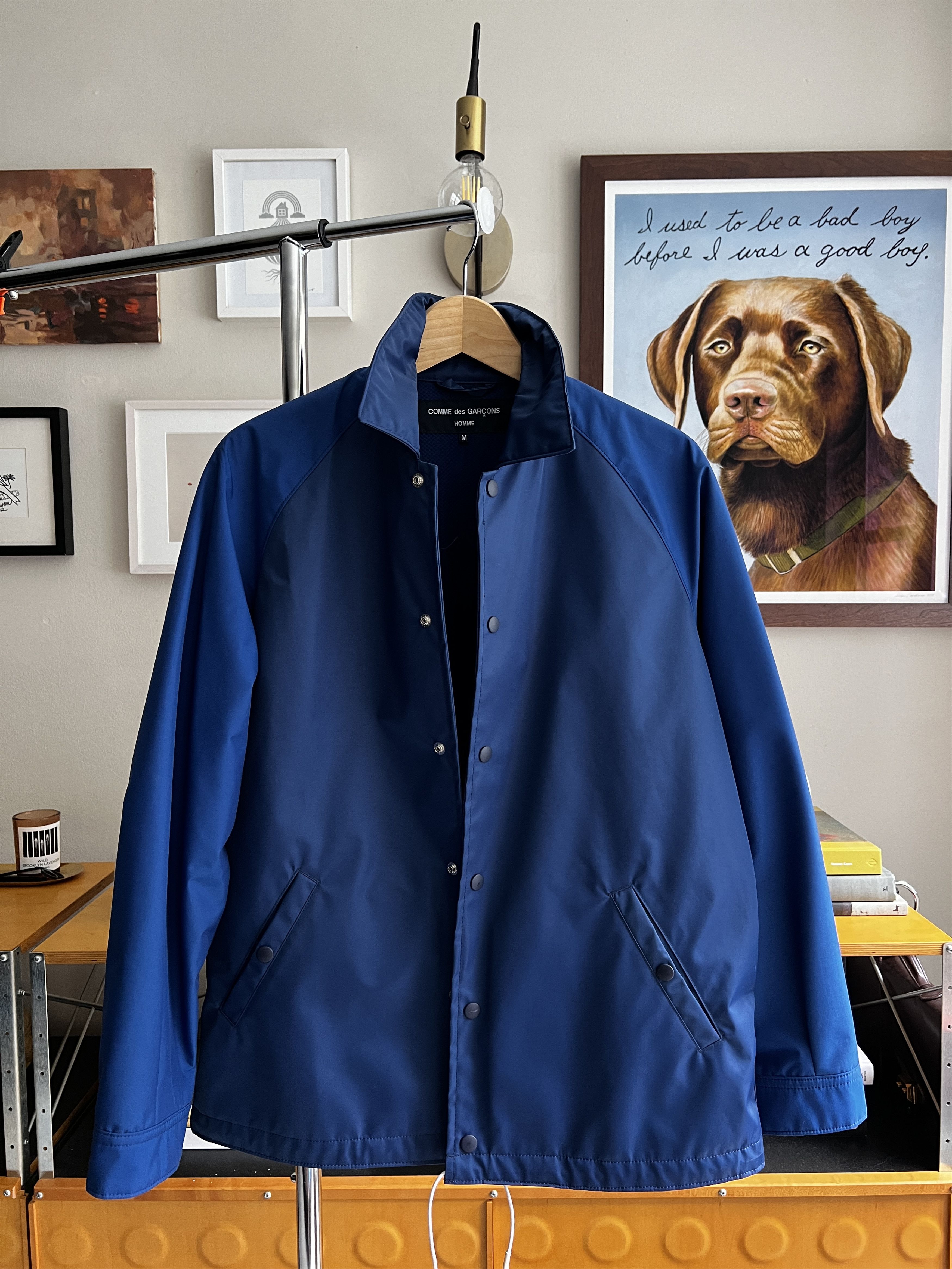Comme des Garcons Homme CdGH Coach's Jacket Size US M / EU 48-50 / 2 - 2 Thumbnail