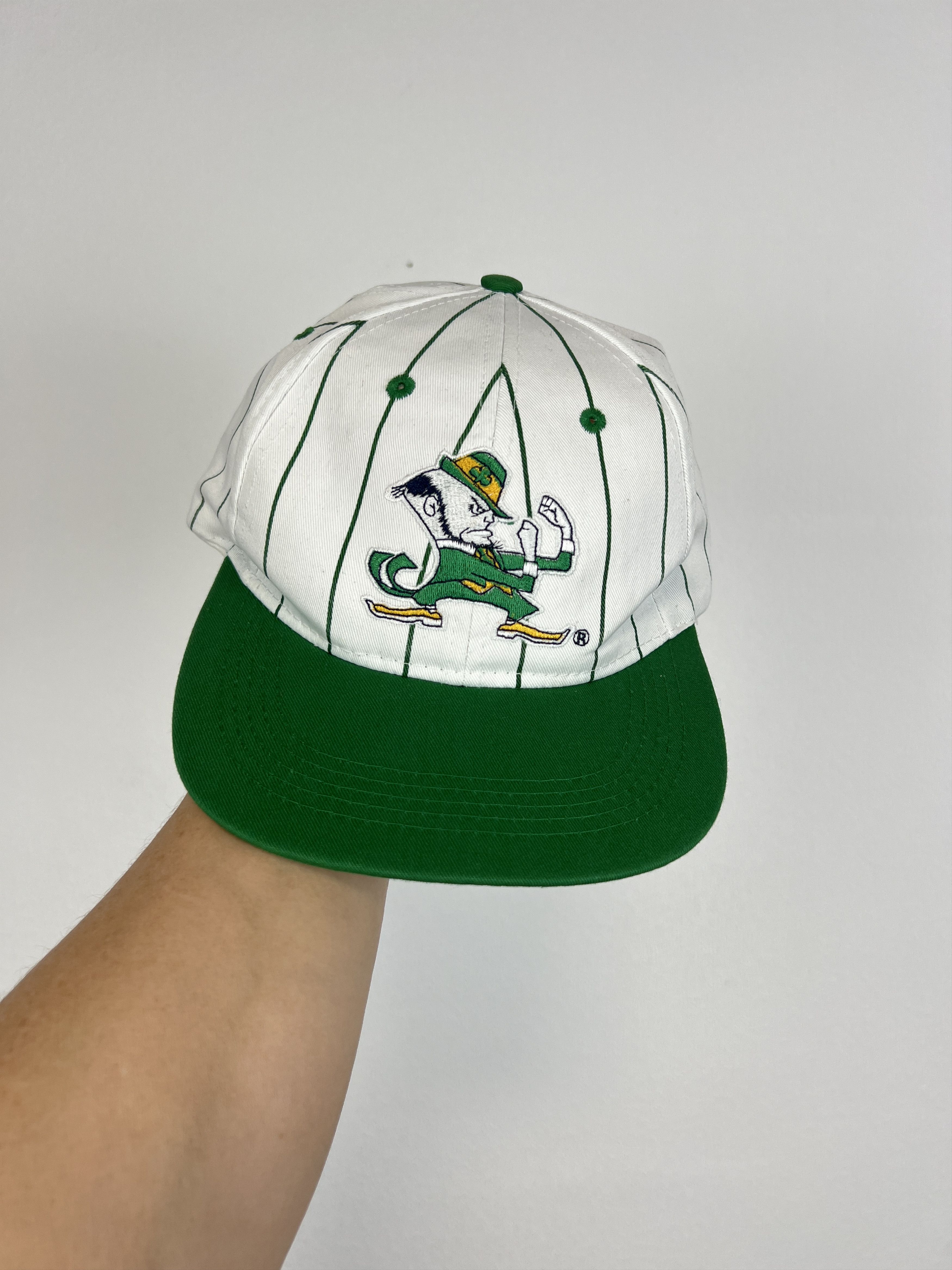 Vintage Vintage Notre Dame Fighting IRISH Hat Cap Adult Size ONE SIZE - 1 Thumbnail