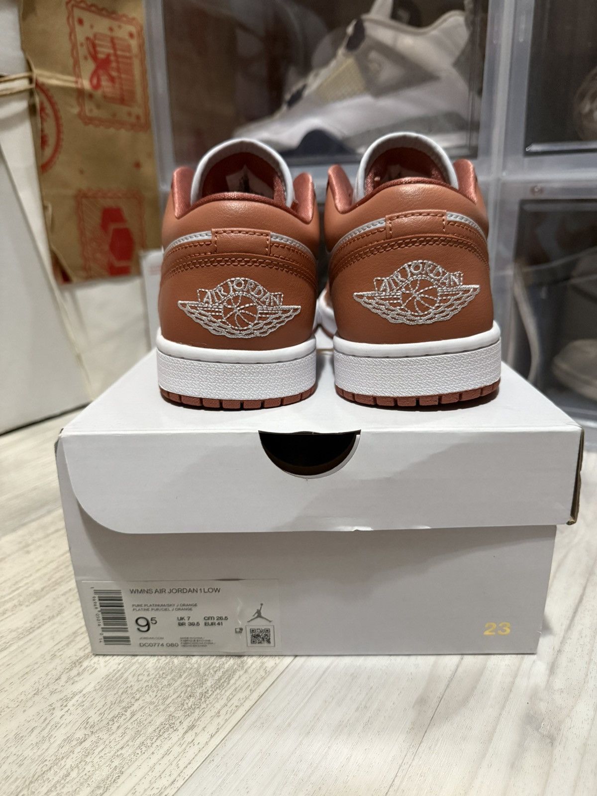 Jordan Brand Women’s Air Jordan 1 Low Sky J Orange Size US 9.5 / IT 39.5 - 5 Thumbnail