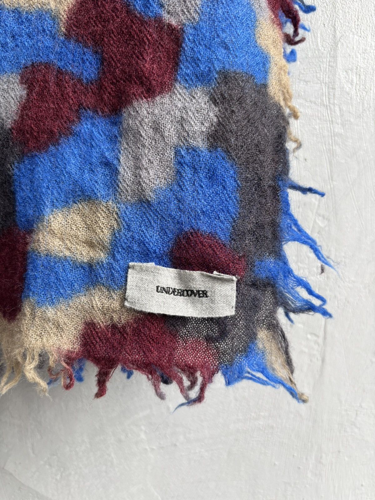 Undercover Undercover AW2012 big camo wool scarf Size ONE SIZE - 8 Thumbnail