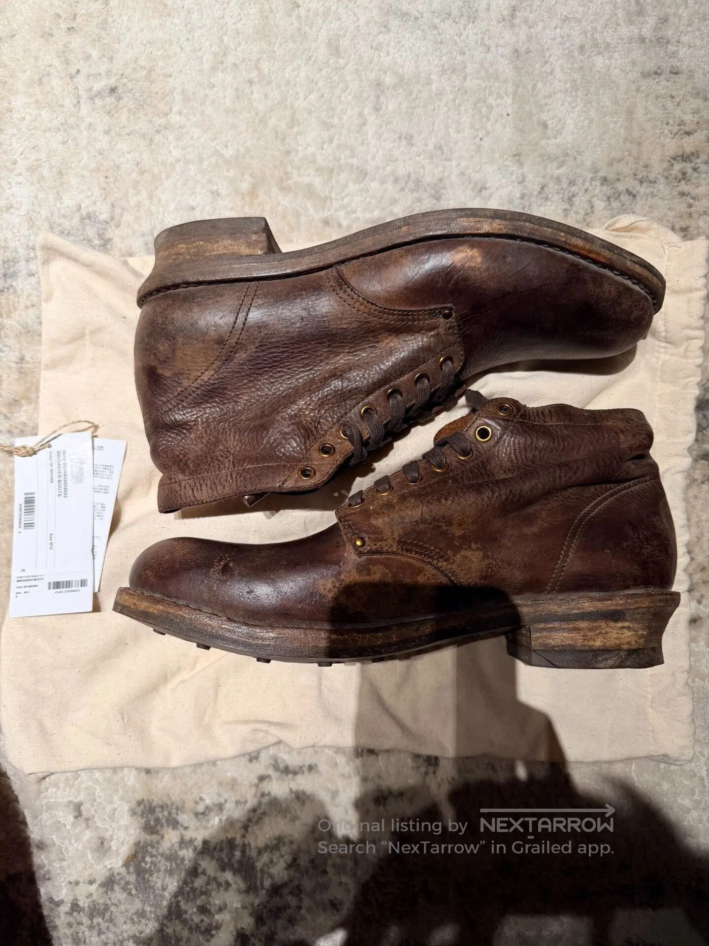 Visvim VISVIM ICT Brigadier Boots Size 12. Size US 12 / EU 45 - 2 Thumbnail