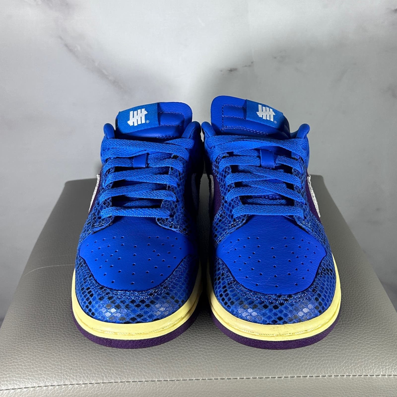 Nike × Undefeated Dunk Low ‘5 On It’ Blue Size US 8 / IT 38 - 6 Thumbnail