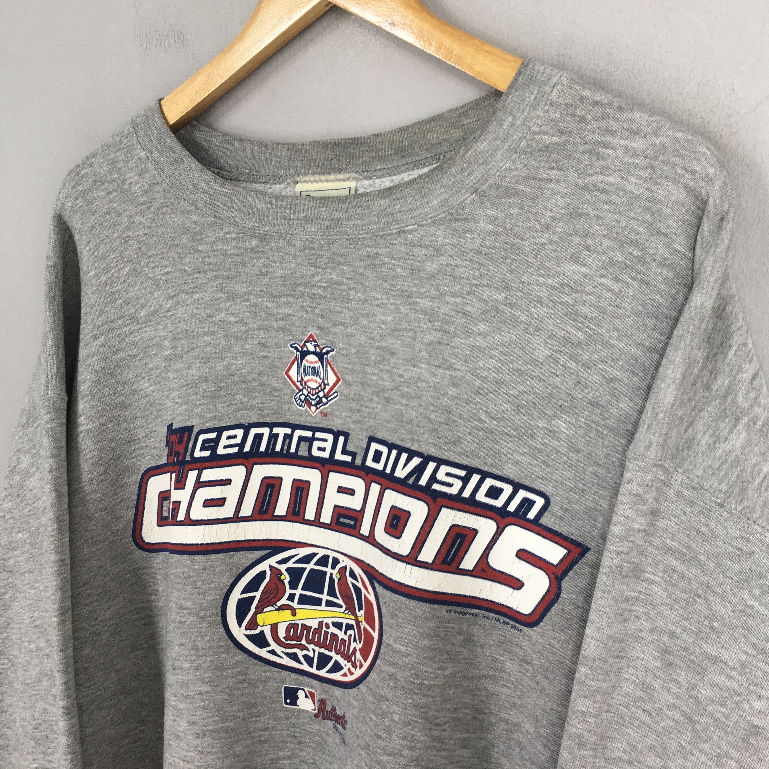 Lee × MLB Vintage Y2K St Louis Cardinals Baseball Sweatshirt Large Size US L / EU 52-54 / 3 - 3 Thumbnail