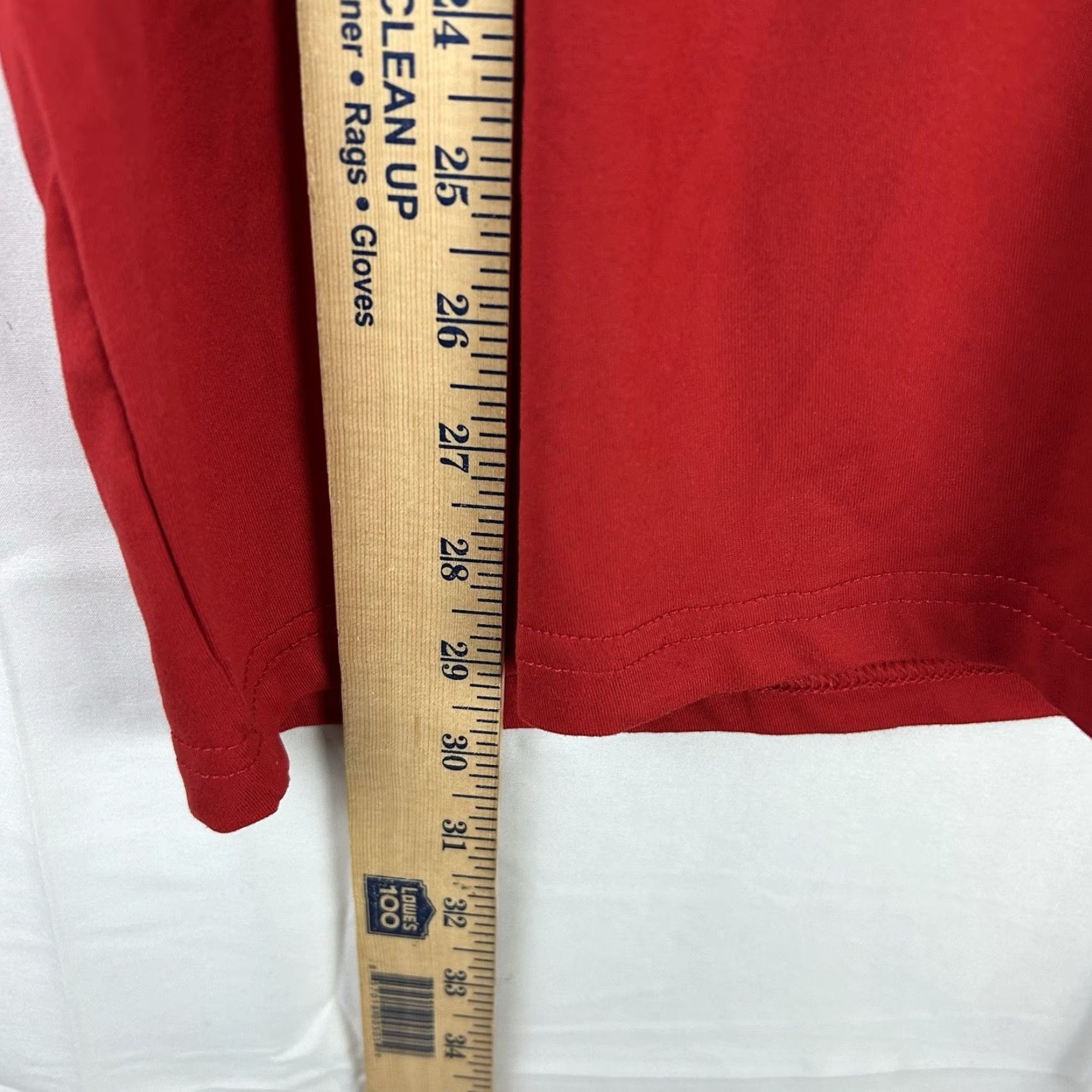 Spyder Spyder Athletic Shirt Mens Large Red T-Shirt Running Training Loungewear Athleisure Size US L / EU 52-54 / 3 - 6 Thumbnail