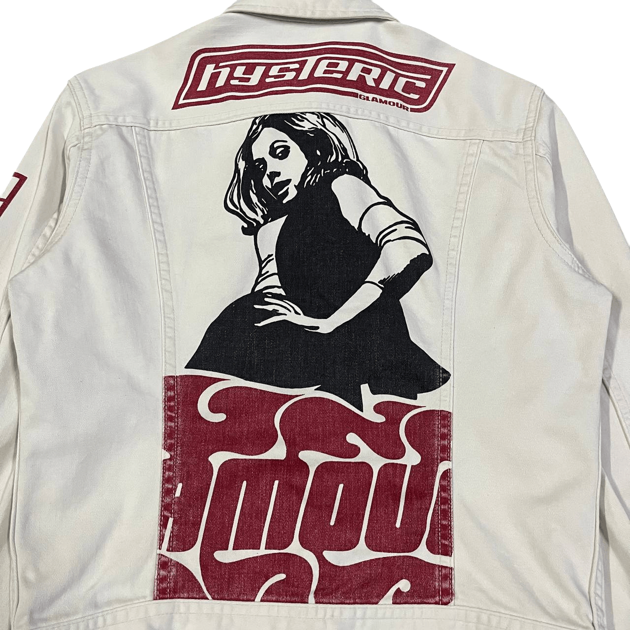 Hysteric Glamour Vintage 90's Hysteric Glamour Rock N Roll Denim Jacket Size US S / EU 44-46 / 1 - 4 Thumbnail