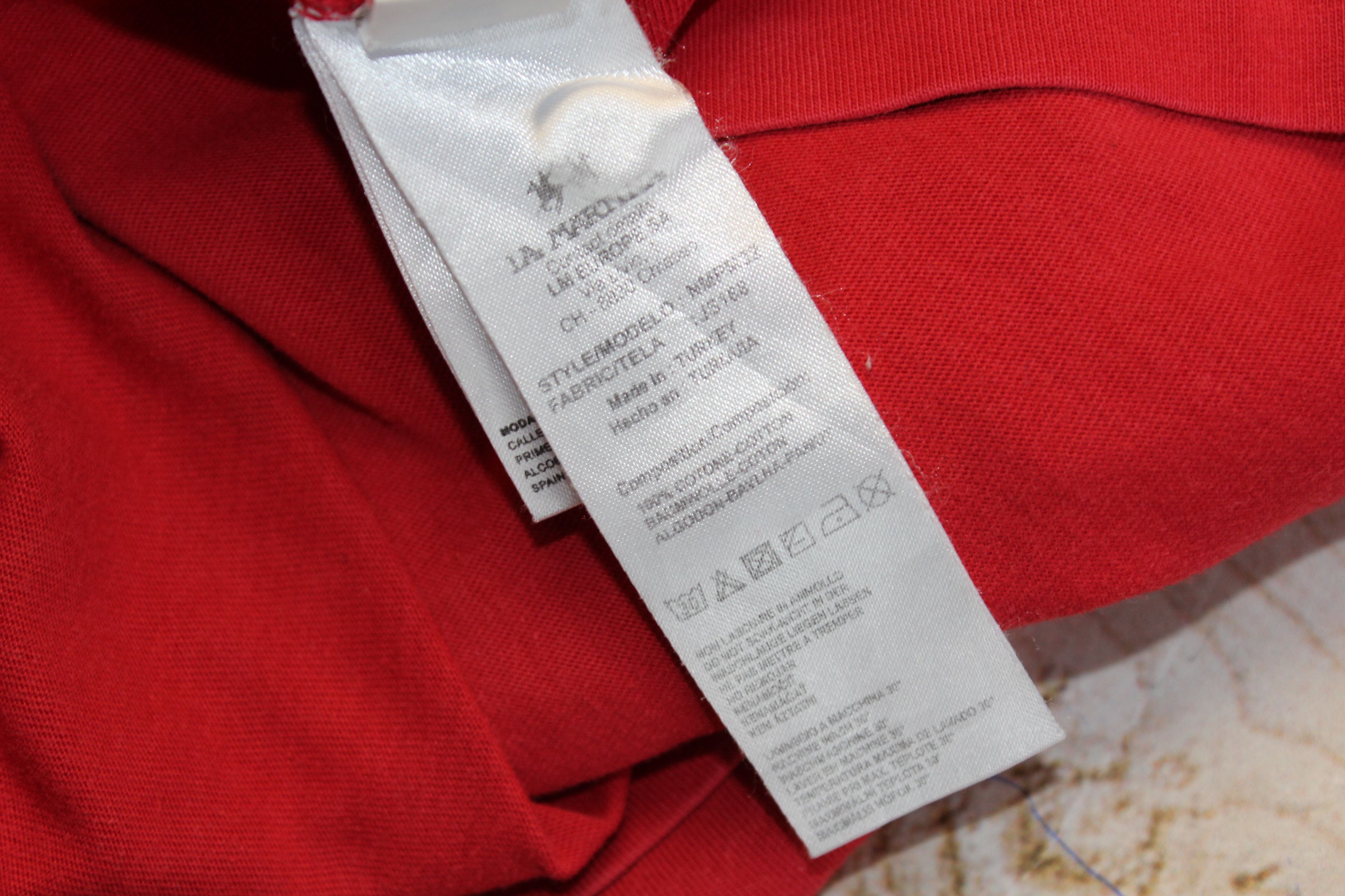 La Martina Men's La Martina Mazerati Red Polo Shirt Size 2XL Size US XXL / EU 58 / 5 - 10 Thumbnail