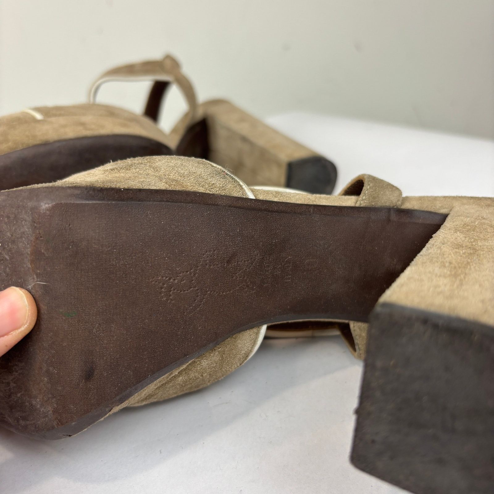 Japanese Brand × Marni Marni Suede Brown Heel Clogs Shoes Women's 40 US 10 Size US 10 / IT 40 - 12 Thumbnail
