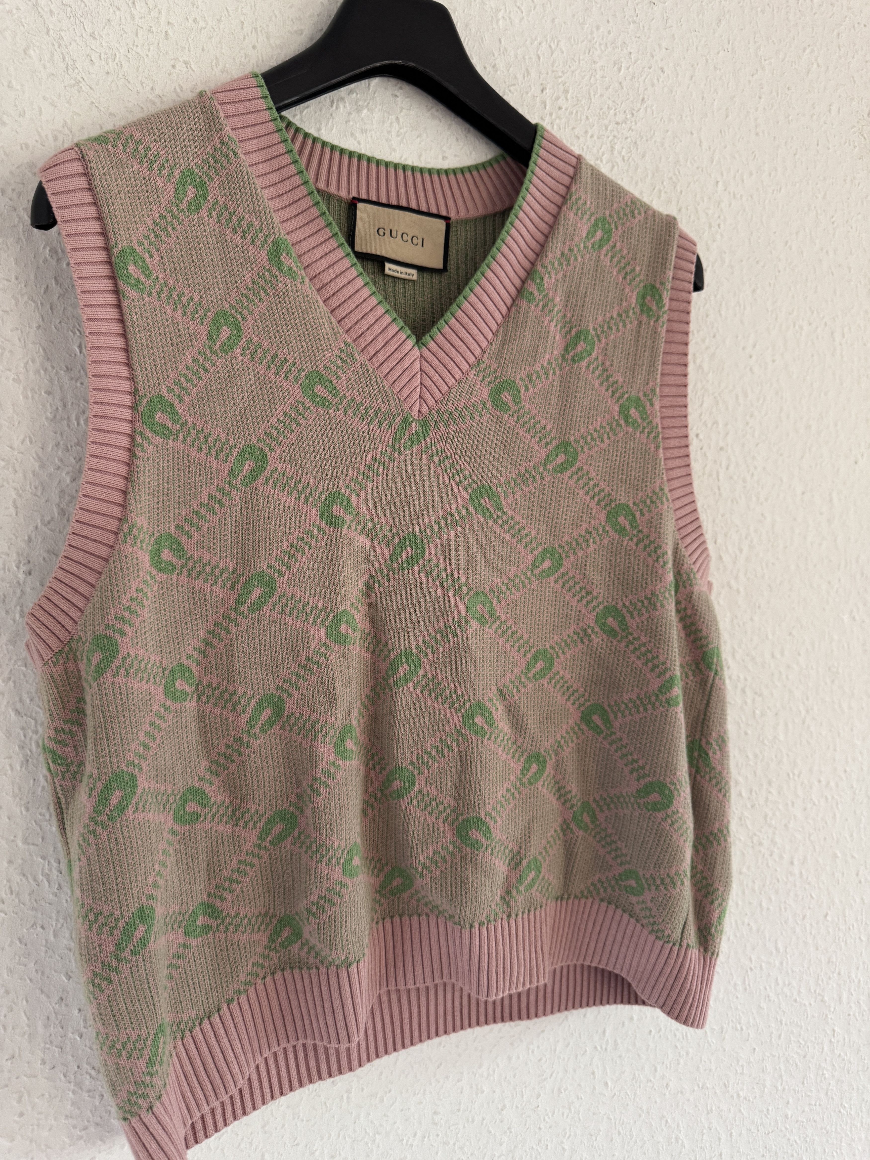 Gucci Horseshoe Knit Vest Size US S / EU 44-46 / 1 - 4 Thumbnail