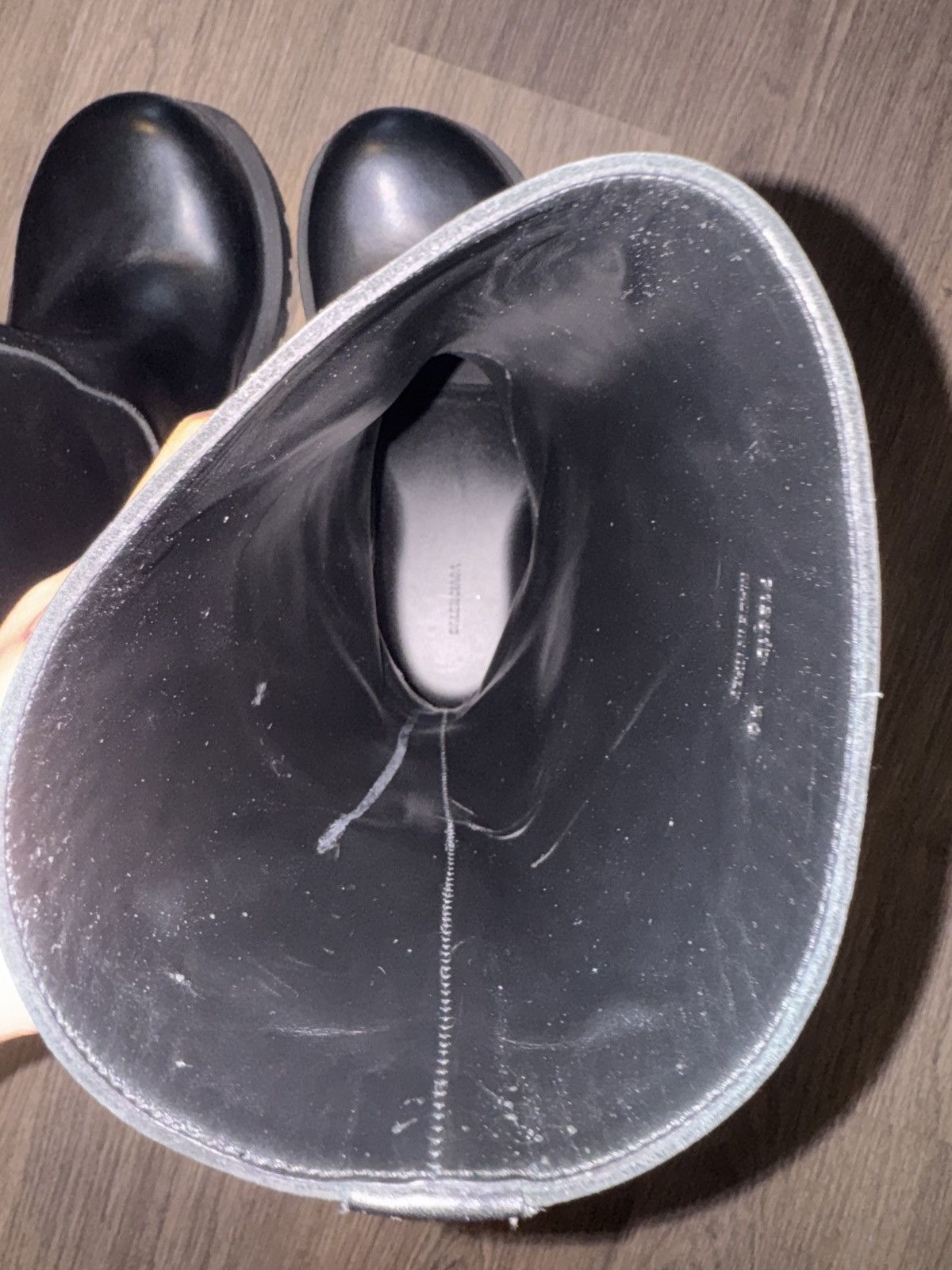 Balenciaga Balenciaga playboi carti 2024 mv Black Knight Boots Size US 7 / EU 40 - 7 Thumbnail