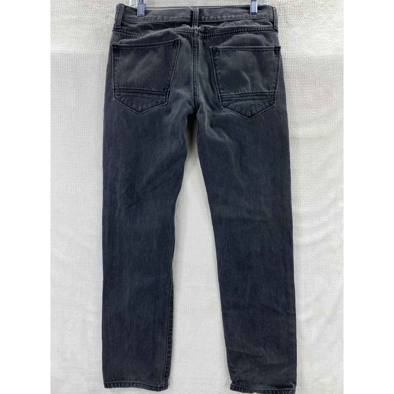 Vintage Arizona Black Skinny Jeans 31x32 Pants 100% Cotton Mens Jeans Size US 31 - 2 Thumbnail