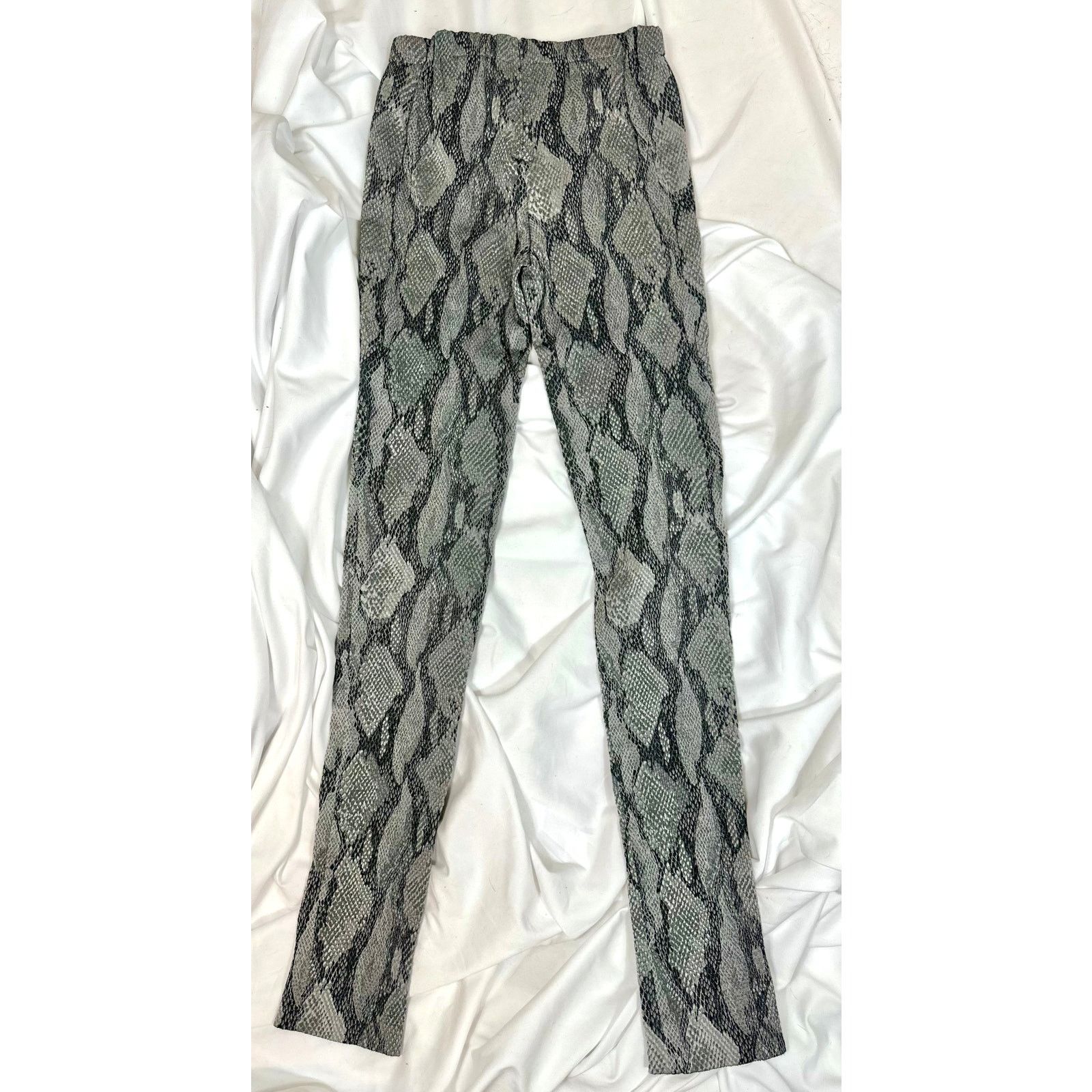 Zadig & Voltaire Zadig & Voltaire Pharell Python Pants Skinny 36 (S) Size 26" / US 2 / IT 38 - 16 Thumbnail