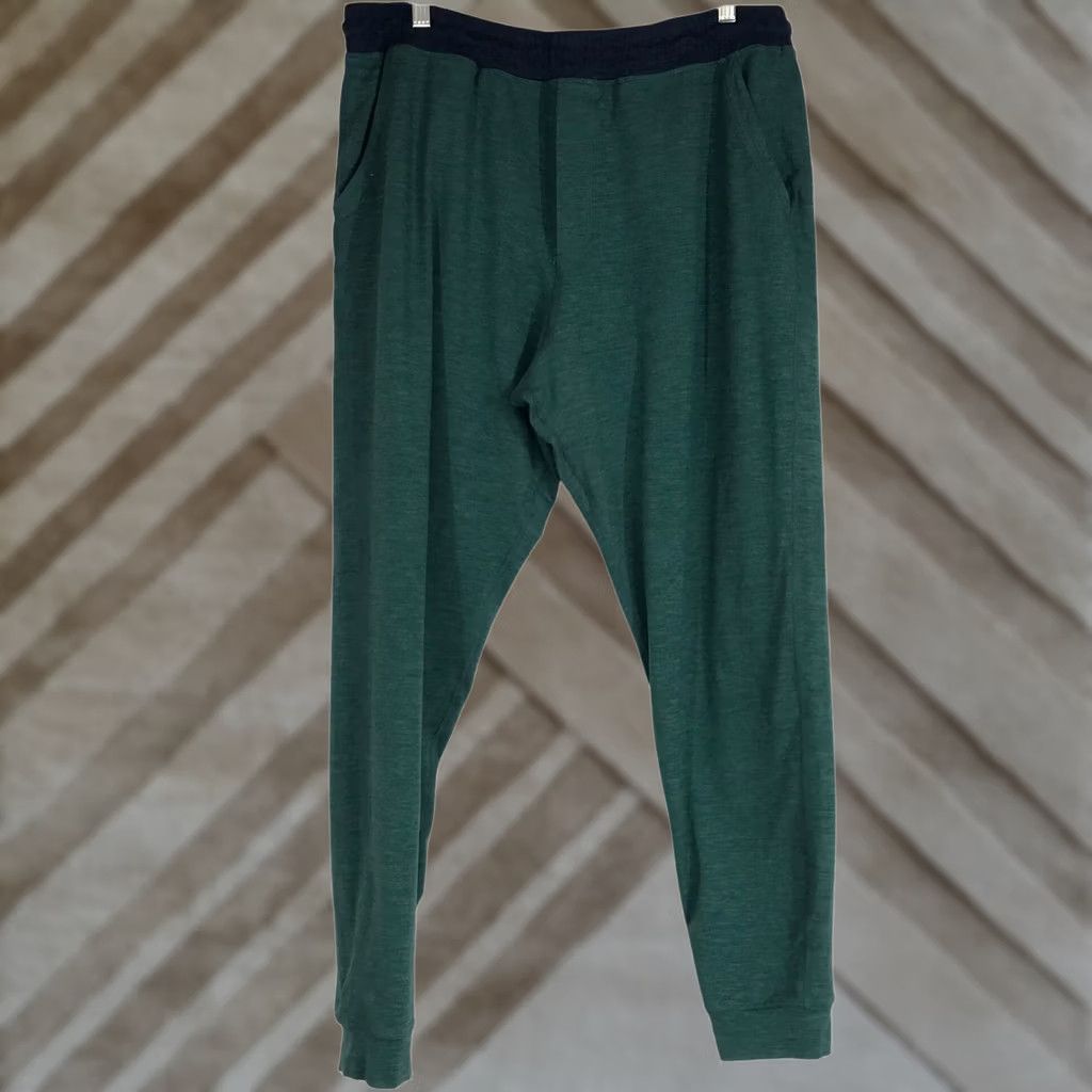 Marine Layer MARINE LAYER SPORT MEN'S L, GREEN, JOGGER PANTS, ACTIVEWEAR, ELASTIC WAIST, DRAWSTRING, REGULAR Size US 33 - 1 Thumbnail