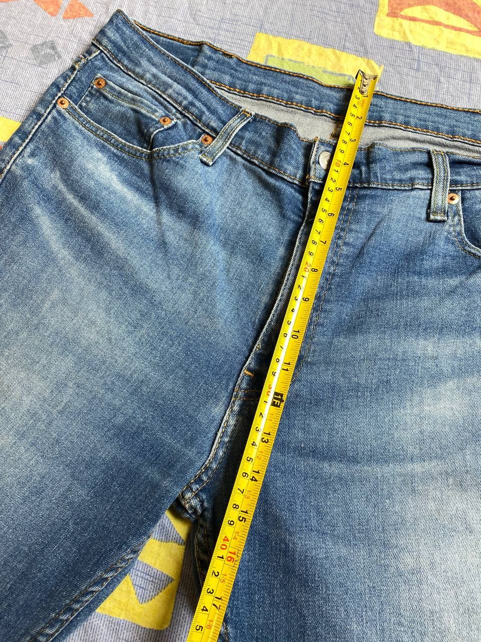 Jean × Levi's × Vintage Vintage Levis Jeans Distressed Denim Size US 38 / EU 54 - 18 Thumbnail