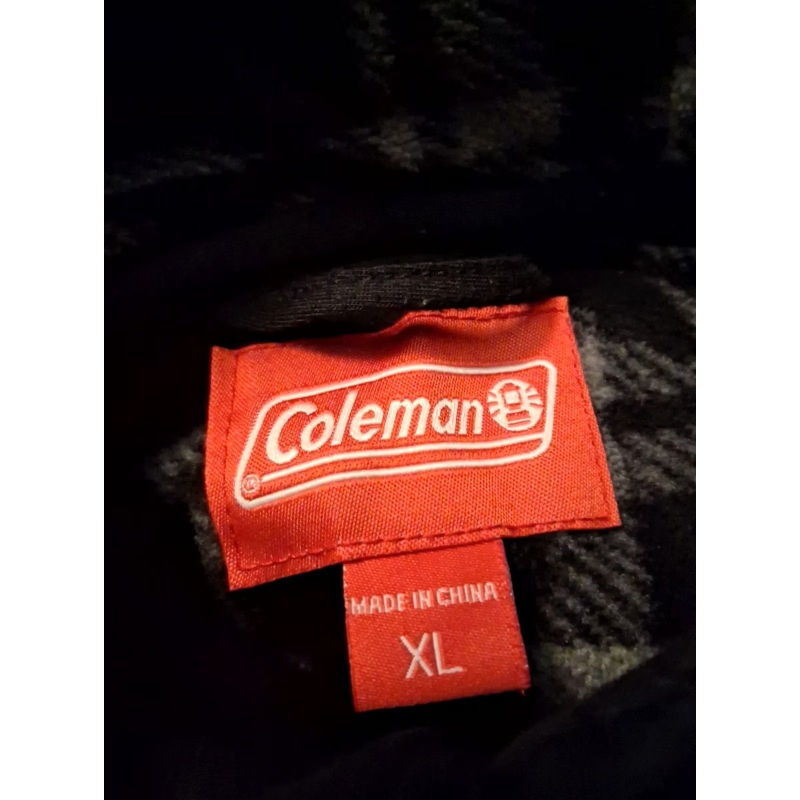 Vintage Coleman Hoodie Men XL Black Full Zip Fleece Lined Workwear Shirt Size US XL / EU 56 / 4 - 5 Thumbnail