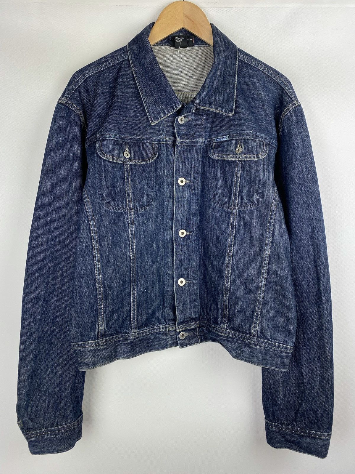 Diesel VTG 90s Diesel men’s denim trucker jacket size XXL Size US XXL / EU 58 / 5 - 1 Thumbnail