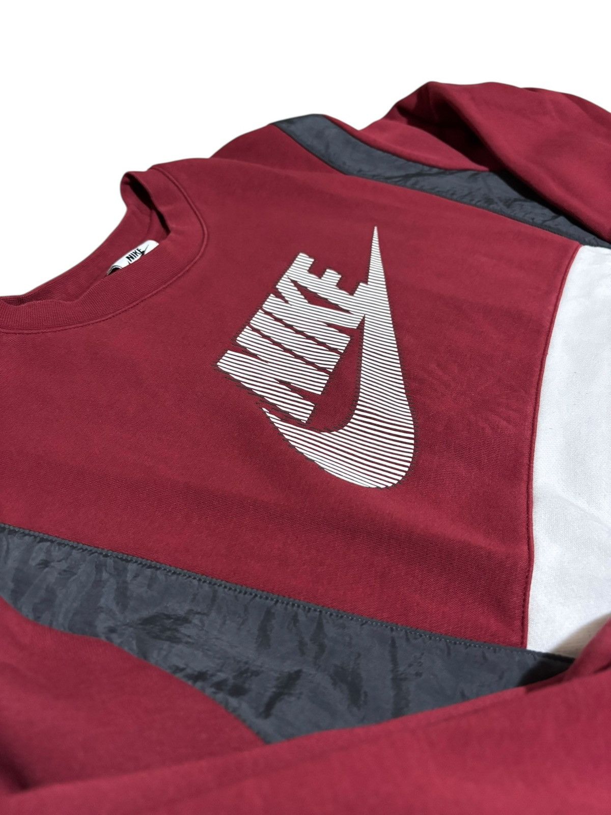 Nike Nike sportswear hybrid fleece crewneck Size US M / EU 48-50 / 2 - 2 Thumbnail