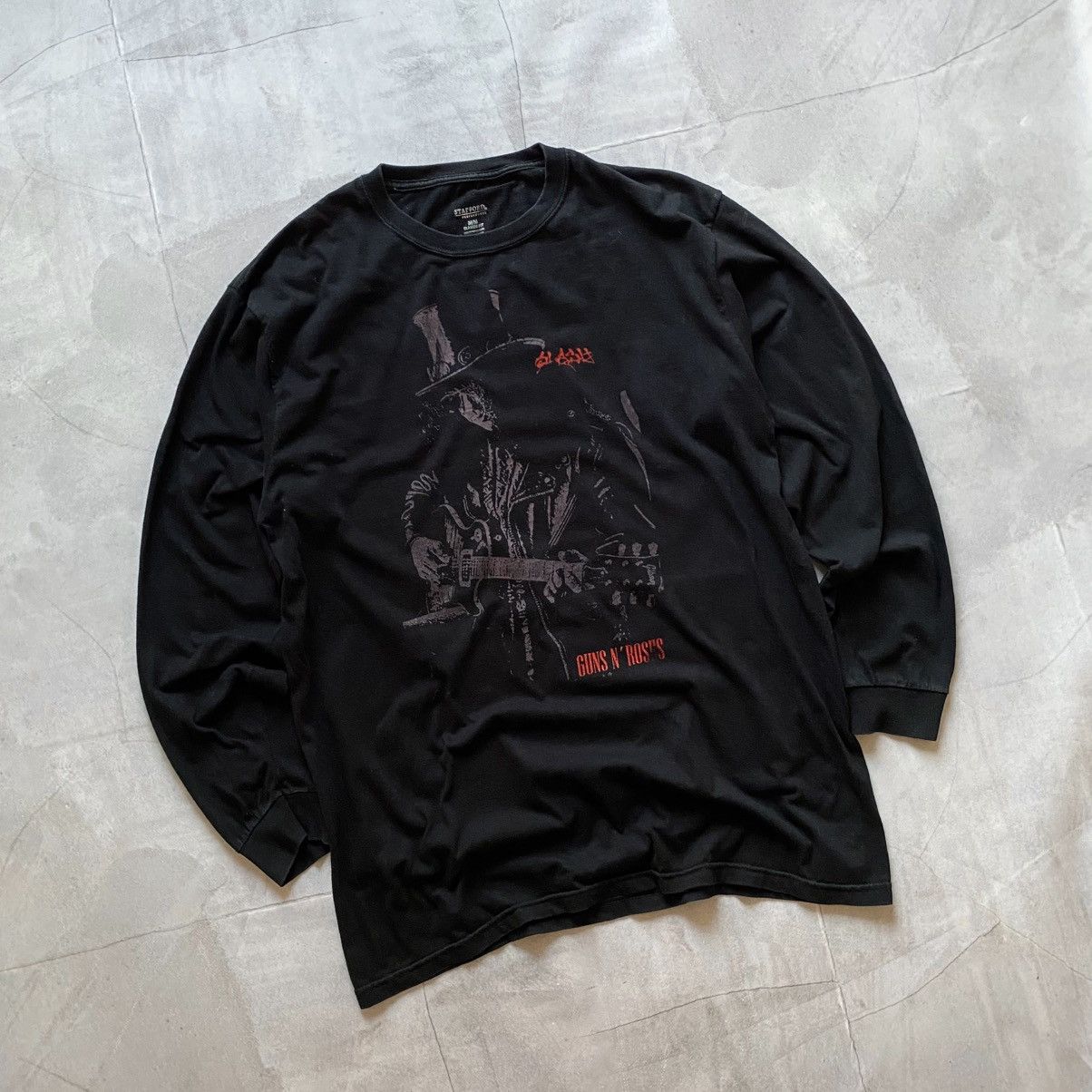 Hysteric Glamour Guns & Roses Big Logo Slash Long Sleeve T-shirt Size US L / EU 52-54 / 3 - 1 Thumbnail