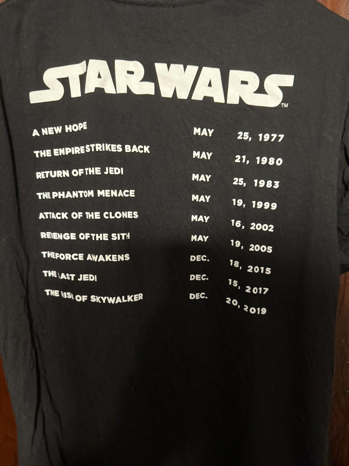 Star Wars Star Wars Rise of Skywalker T Shirt Men's Size L Black Size US L / EU 52-54 / 3 - 2 Thumbnail