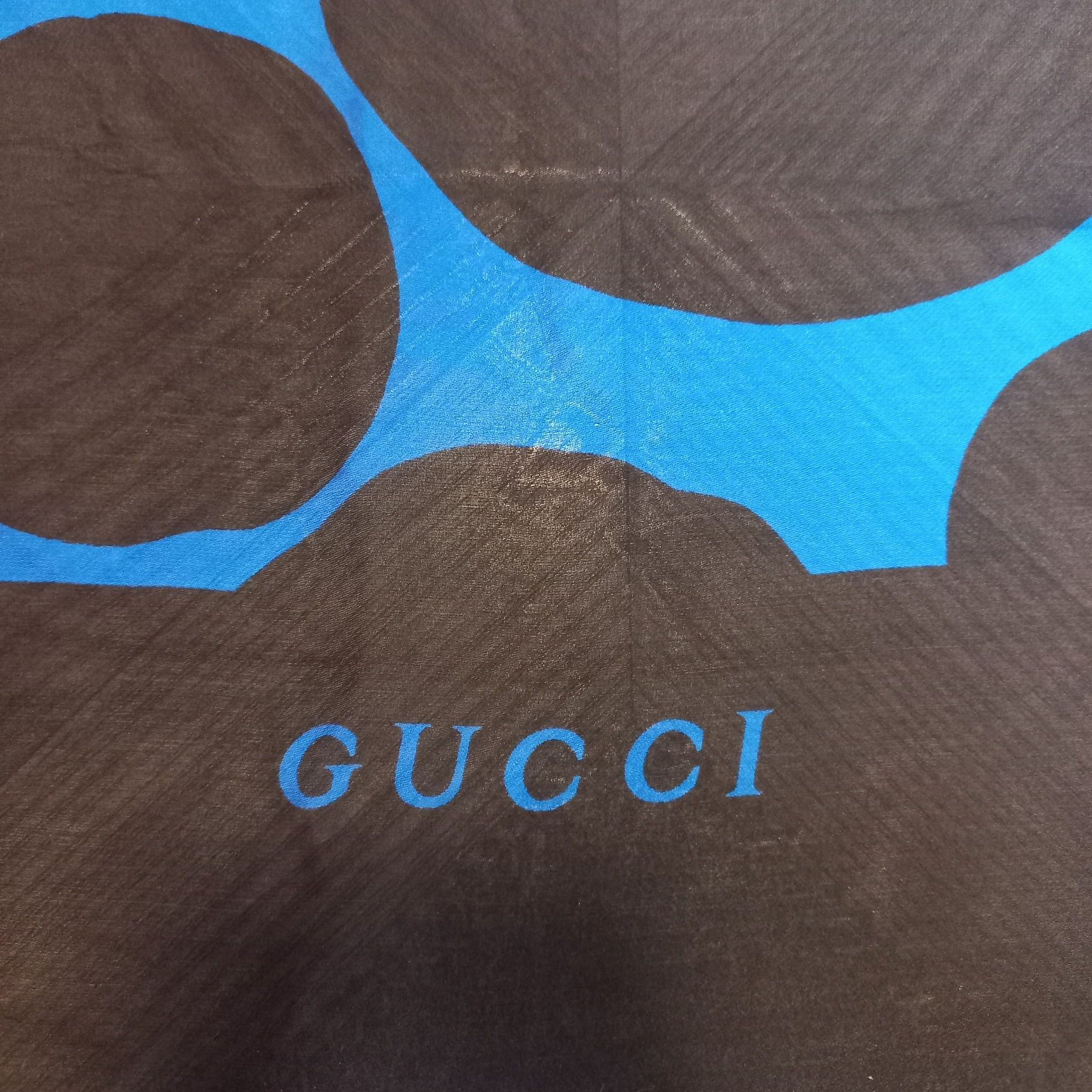 Gucci Gucci Vintage Silk Scarf Size ONE SIZE - 3 Thumbnail