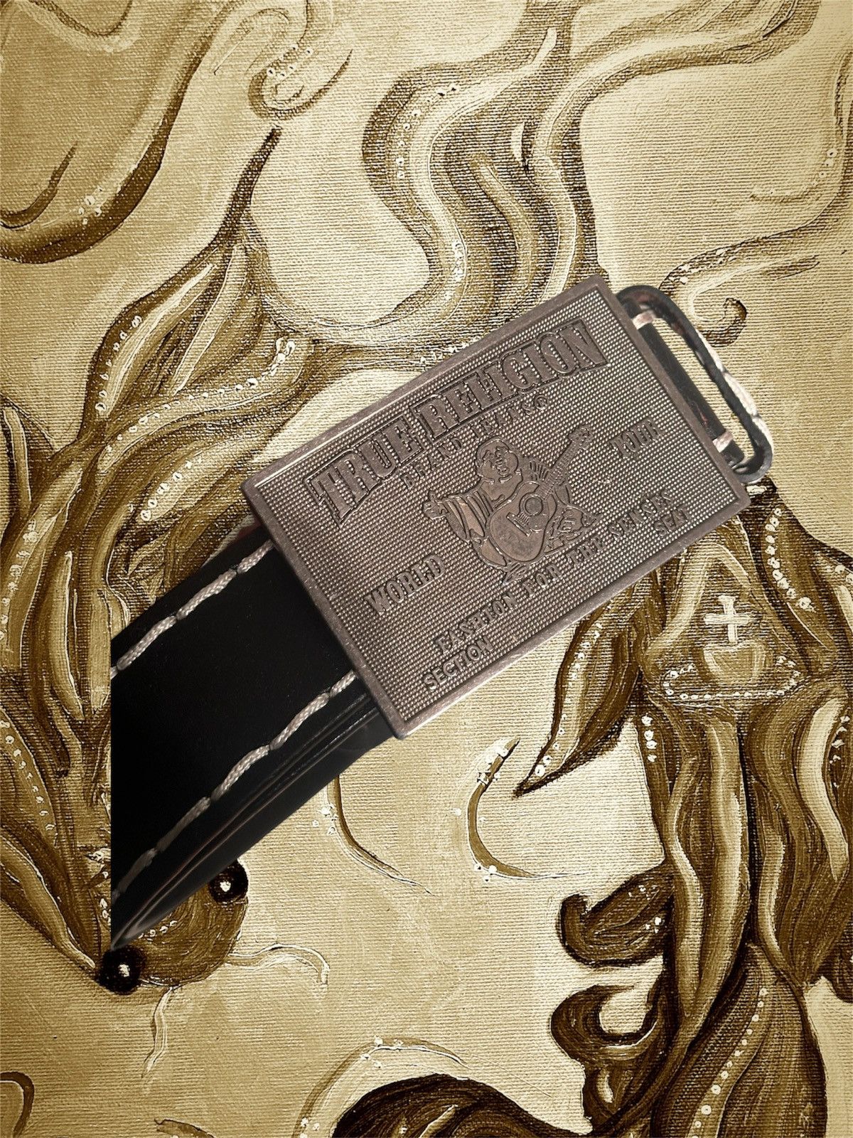 Japanese Brand TRUE RELIGION BELT Size 32 - 3 Thumbnail