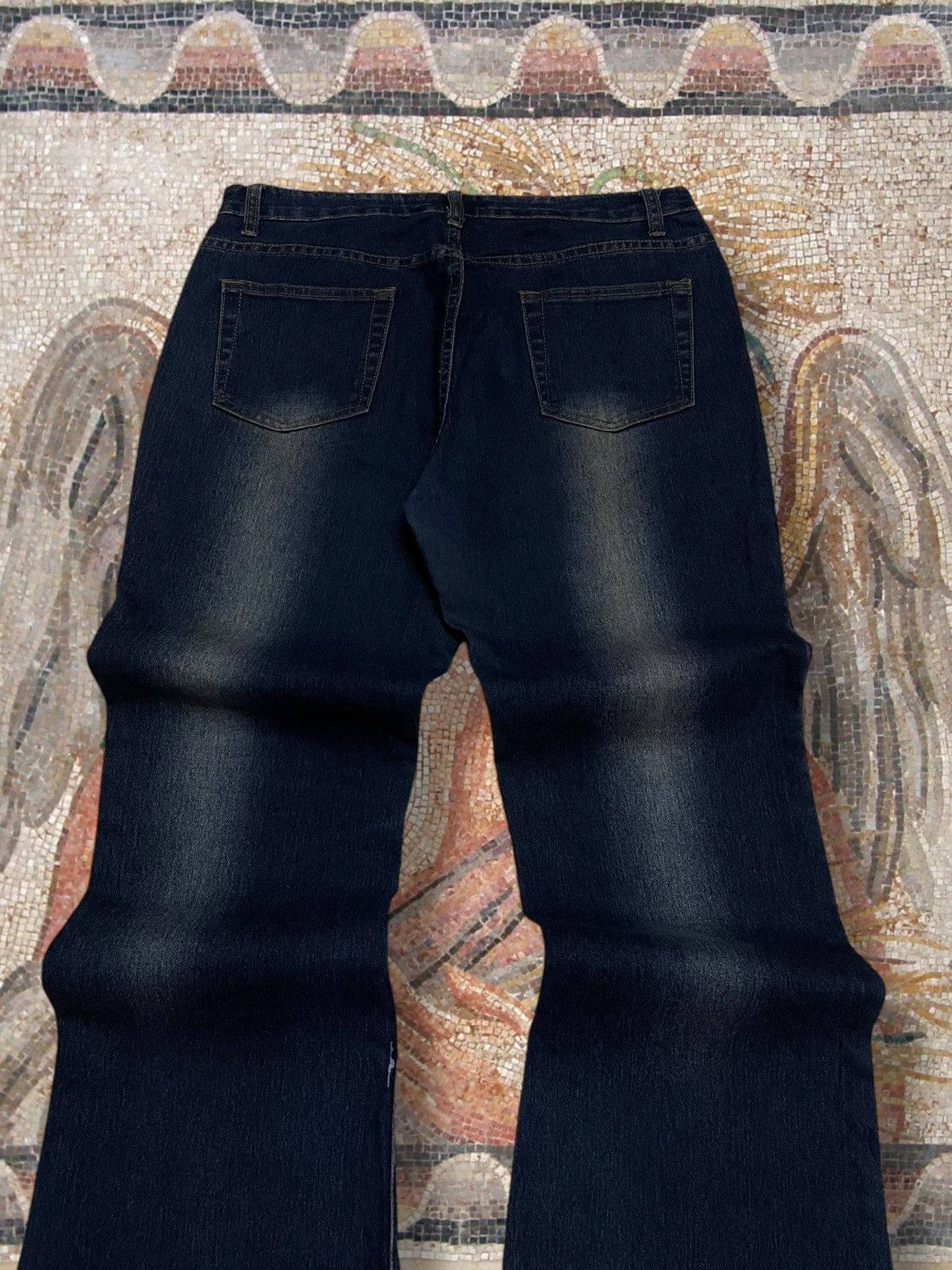 Hysteric Glamour Vintage 1990s Japan Haphazard Flared Sexy Girl Fancy Denim Size US 30 / EU 46 - 11 Thumbnail