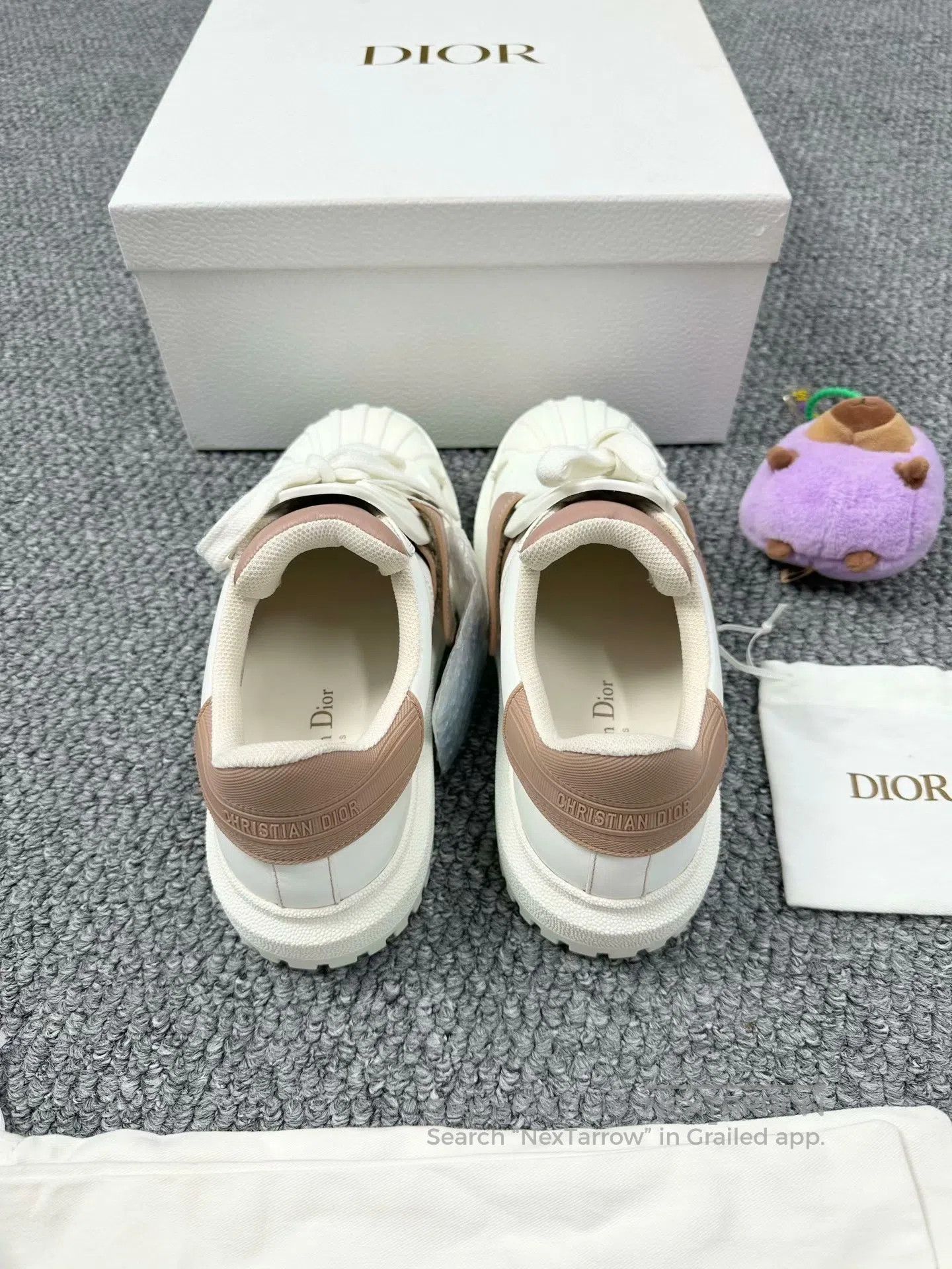 Dior Dior White Magic Tape Shell Head Casual Shoes| Size US 8 / IT 38 - 4 Thumbnail