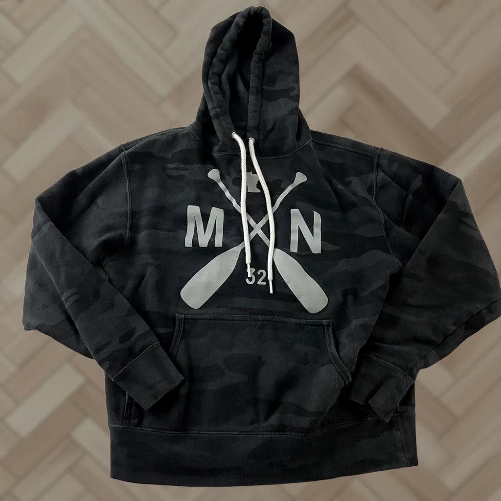 Vintage SOTA Minnesota Pullover Hoodie Camouflage Sweatshirt Womens XS Gray Size XS / US 0-2 / IT 36-38 - 1 Thumbnail