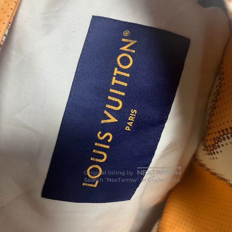 Louis Vuitton Louis Vuitton Red Map Print Casual Hooded Jacket Size US XL / EU 56 / 4 - 2 Thumbnail