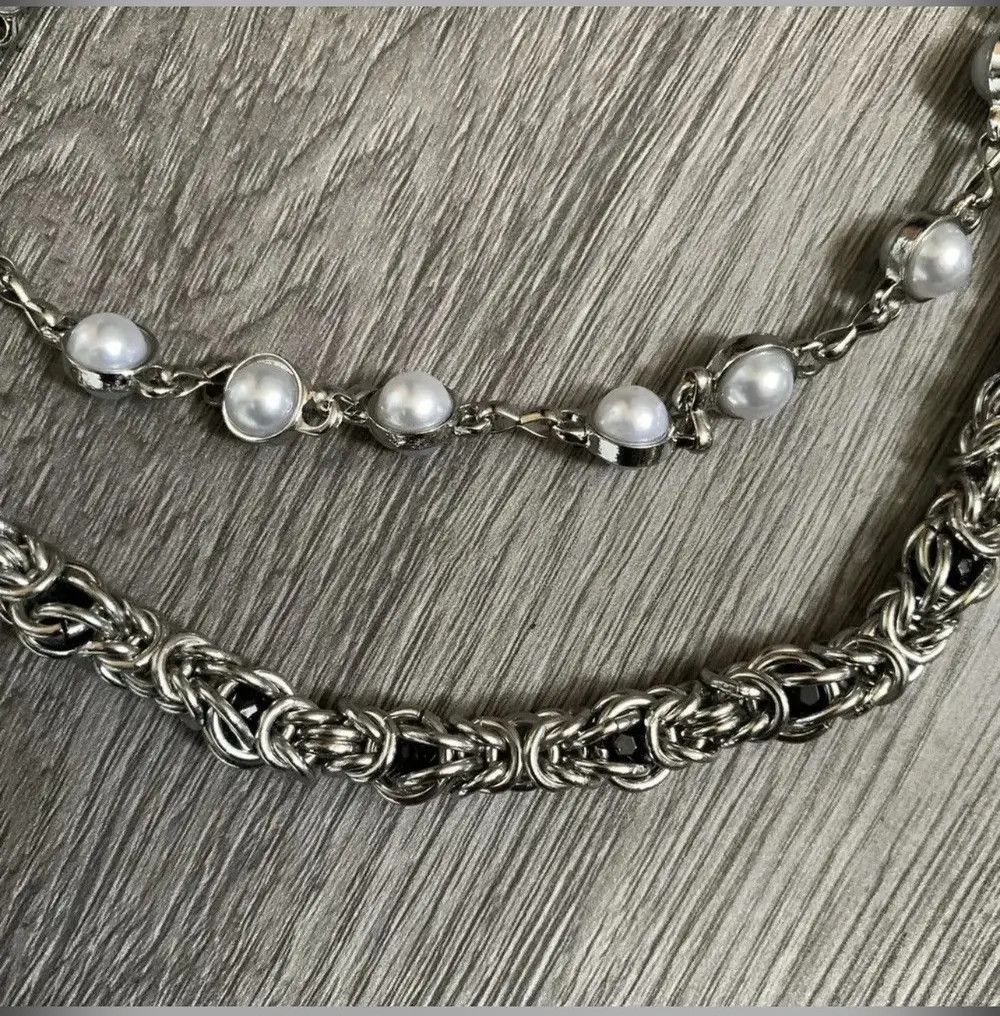 Japanese Brand × Jewelry 2 Layer Natural Echo Pearled Wallet Chain Size ONE SIZE - 2 Thumbnail