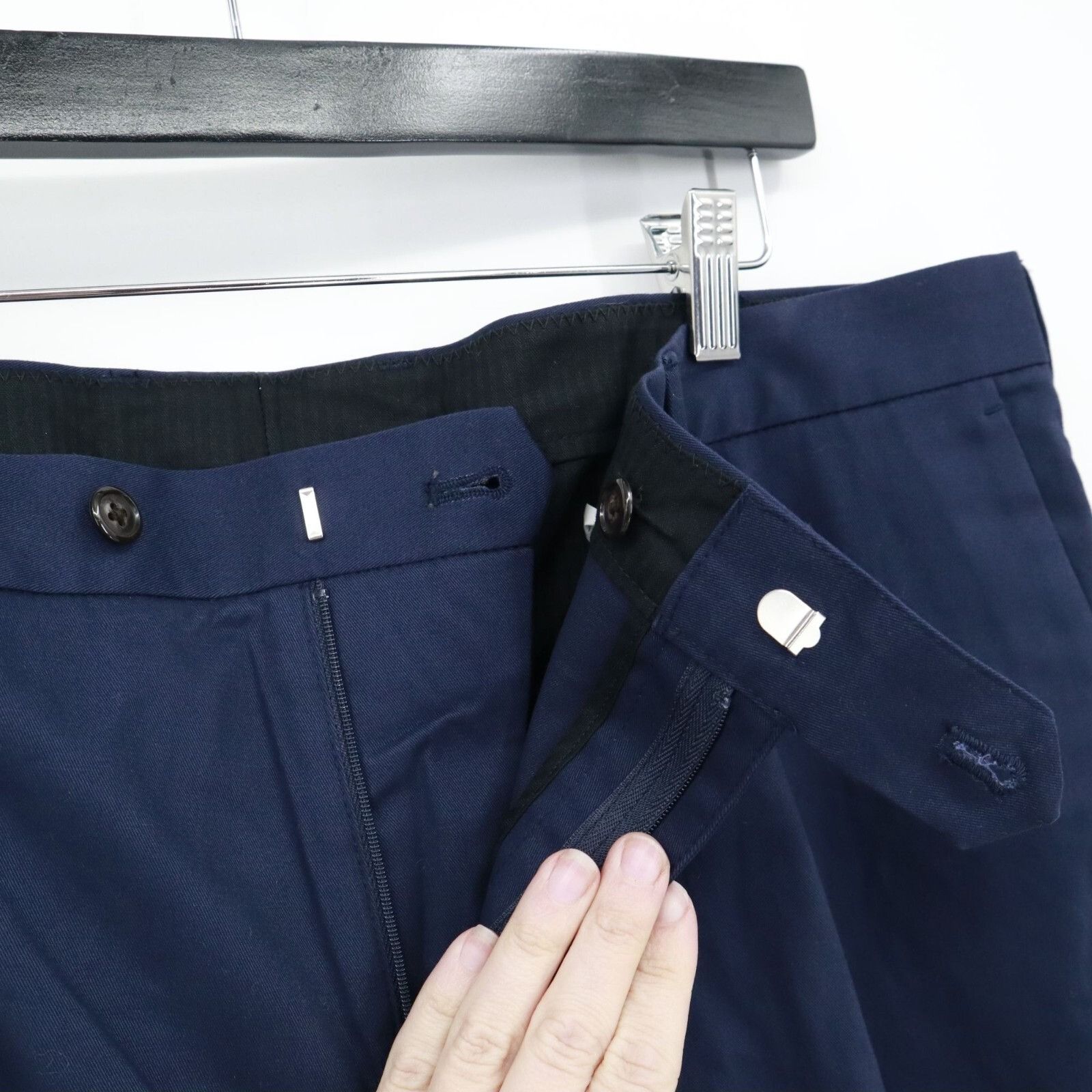 Polo Ralph Lauren J. Crew Bowery Dress Pants Mens 38/32 Navy Business Career Size US 38 / EU 54 - 12 Thumbnail
