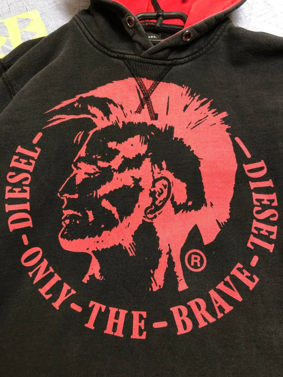 Diesel Diesel Vintage Hoodie Y2K Big Logo Size US S / EU 44-46 / 1 - 2 Thumbnail
