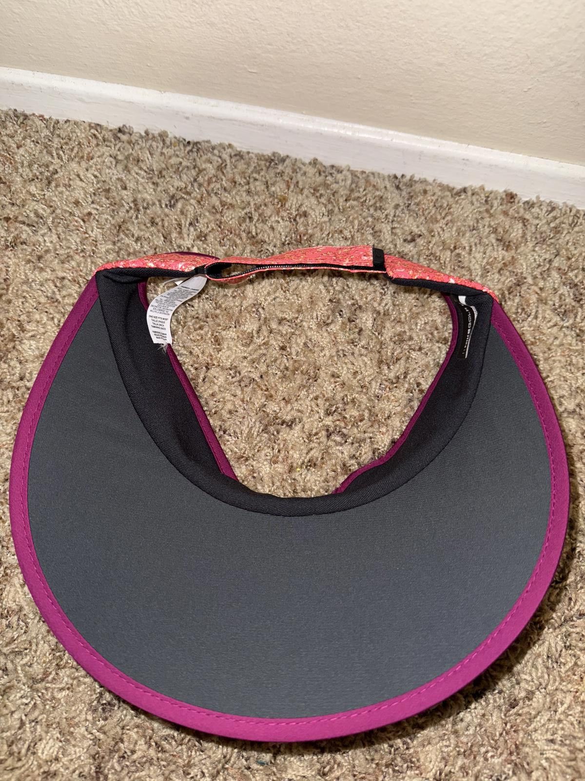 Nike Nike Golf Women’s Strap Back Adjustable Large Visor Sample Size ONE SIZE - 7 Thumbnail