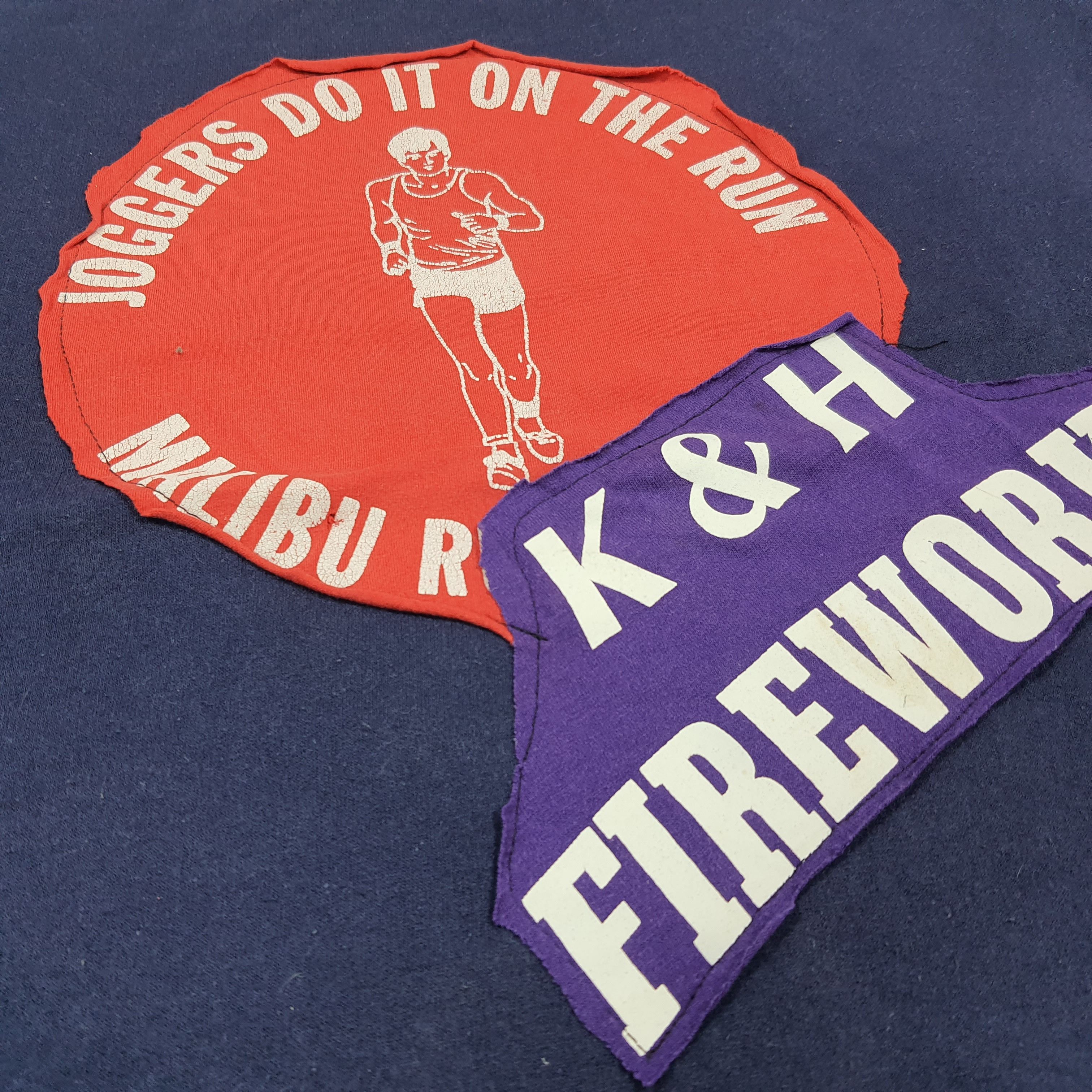 Hanes Vintage 80s Hanes K & H Fireworks Sweatshirts C293N11 Size US M / EU 48-50 / 2 - 3 Thumbnail