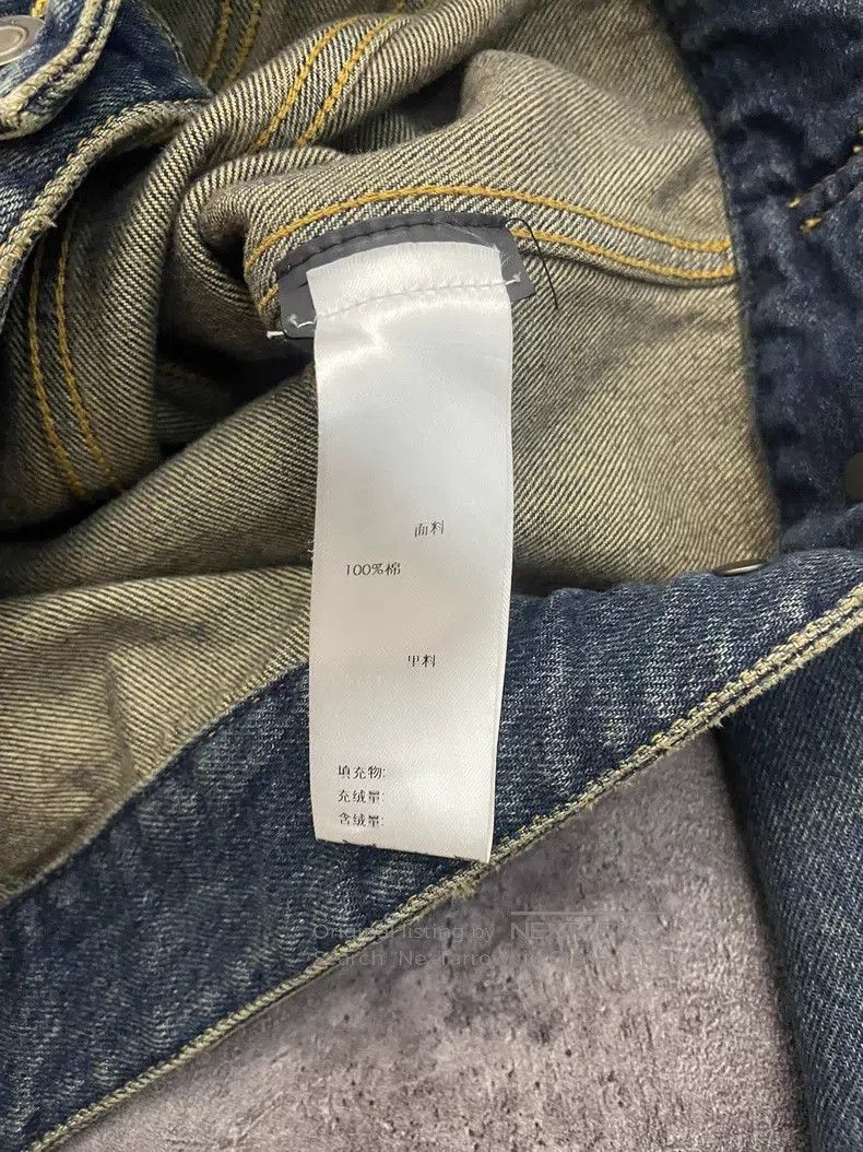 Saint Laurent Paris Saint Laurent Paris Deep Blue Washed Yellow Mud Ripped Dis Size US S / EU 44-46 / 1 - 6 Thumbnail