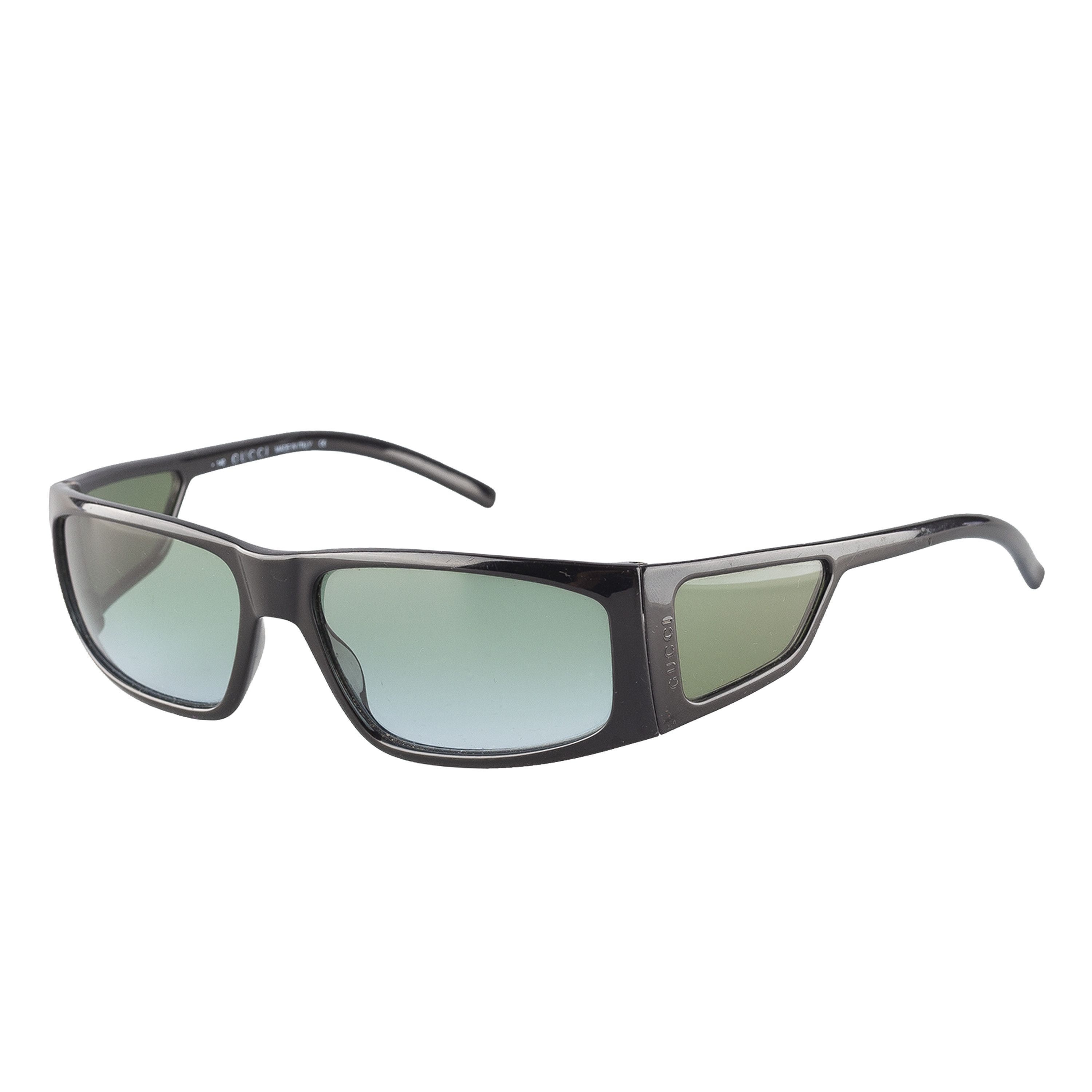 Gucci × Vintage Vintage 90s Gucci GG 2413/N/S 7NR Oval Sunglasses