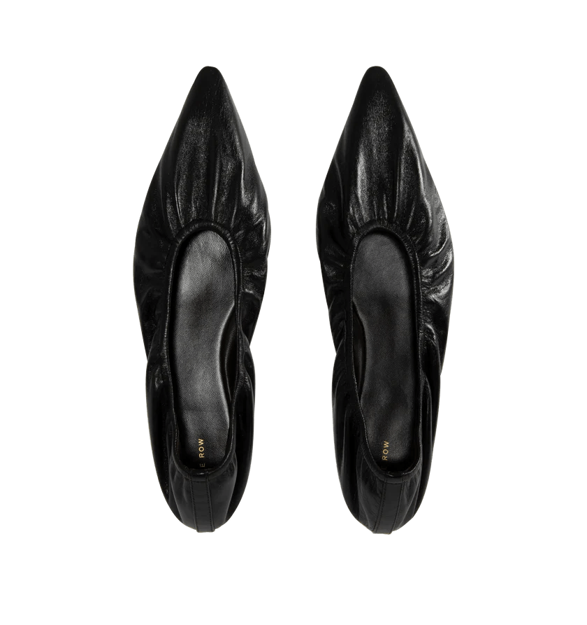 The Row o1h1sh11225 Liisa Flat in Black Size US 9 / IT 39 - 4 Thumbnail
