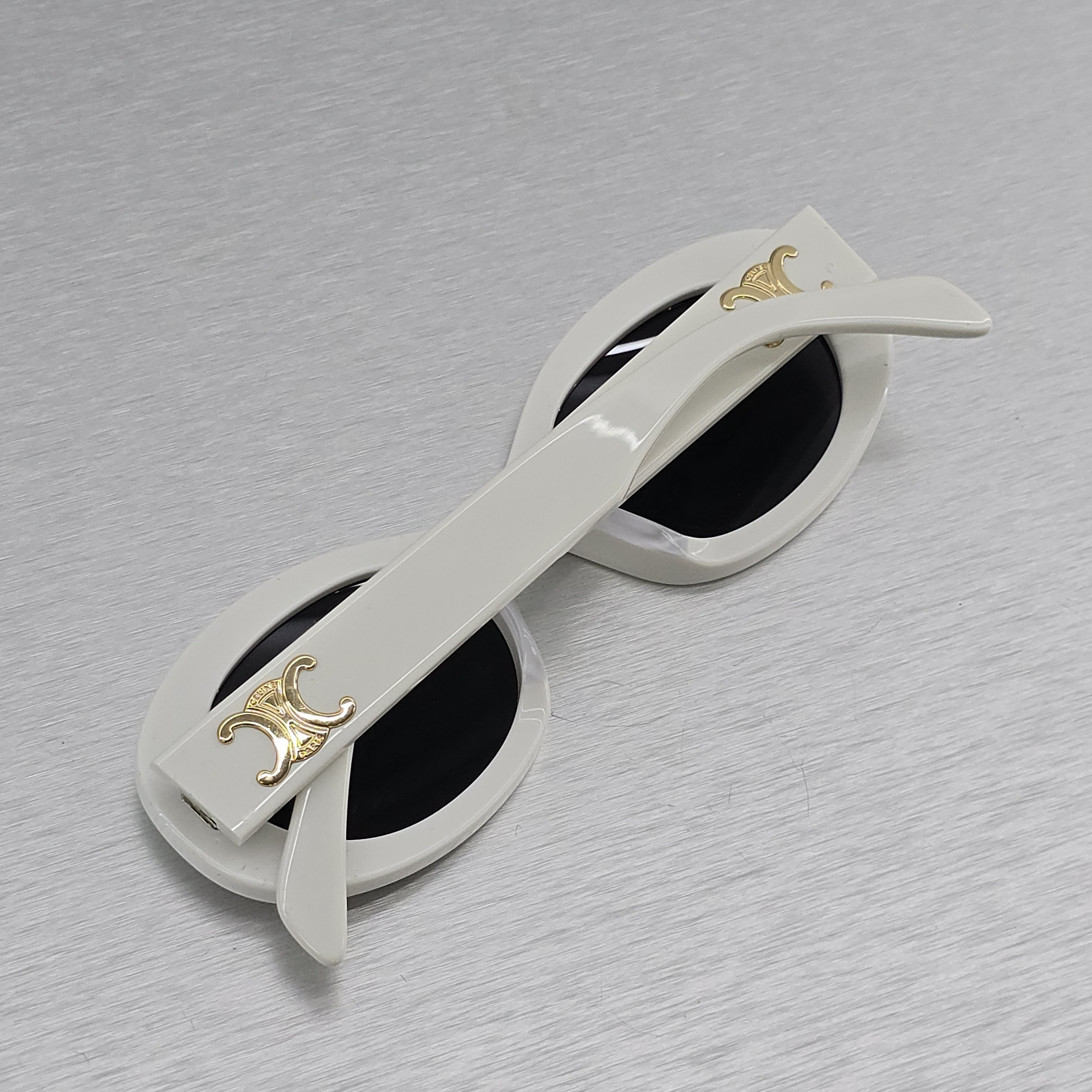 Celine CELINE Oval Sunglasses WHITE Size ONE SIZE - 2 Thumbnail