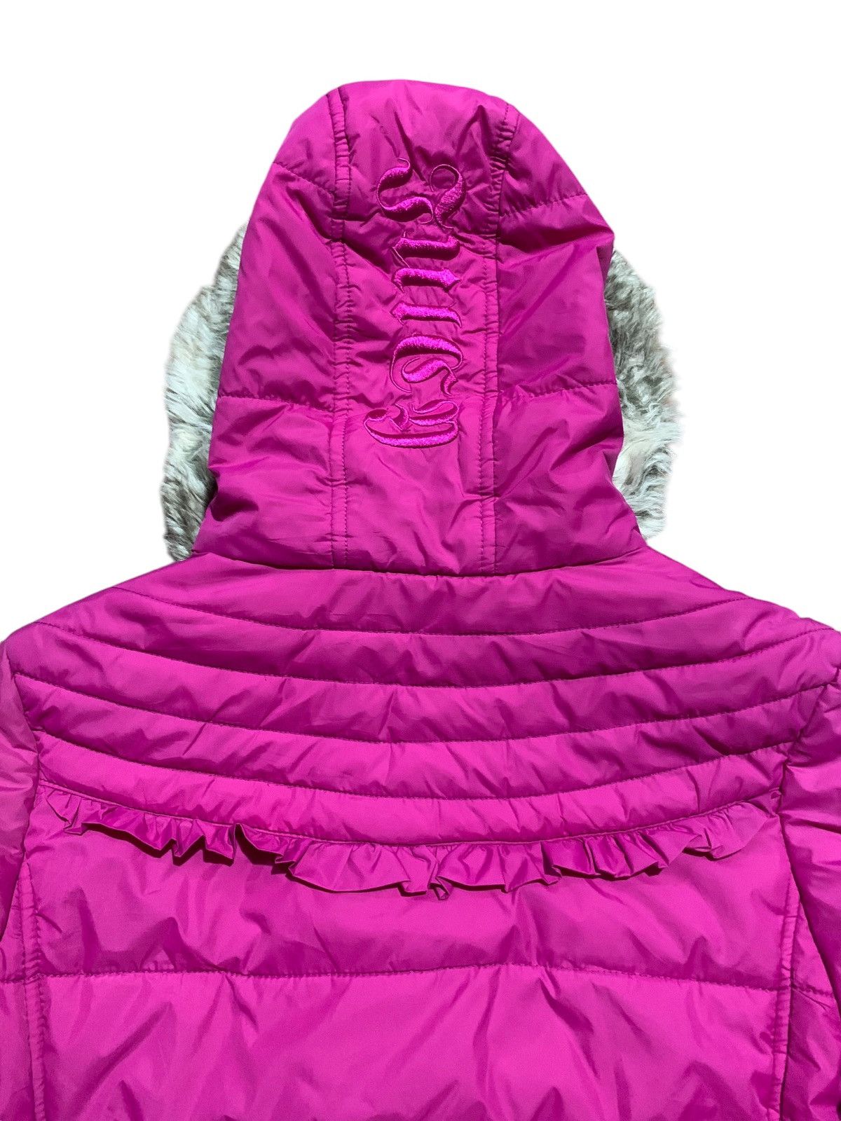 Juicy Couture × Juicy Couture Jeans Juicy Couture puffer fur jacket embroidery Size M / US 6-8 / IT 42-44 - 8 Thumbnail