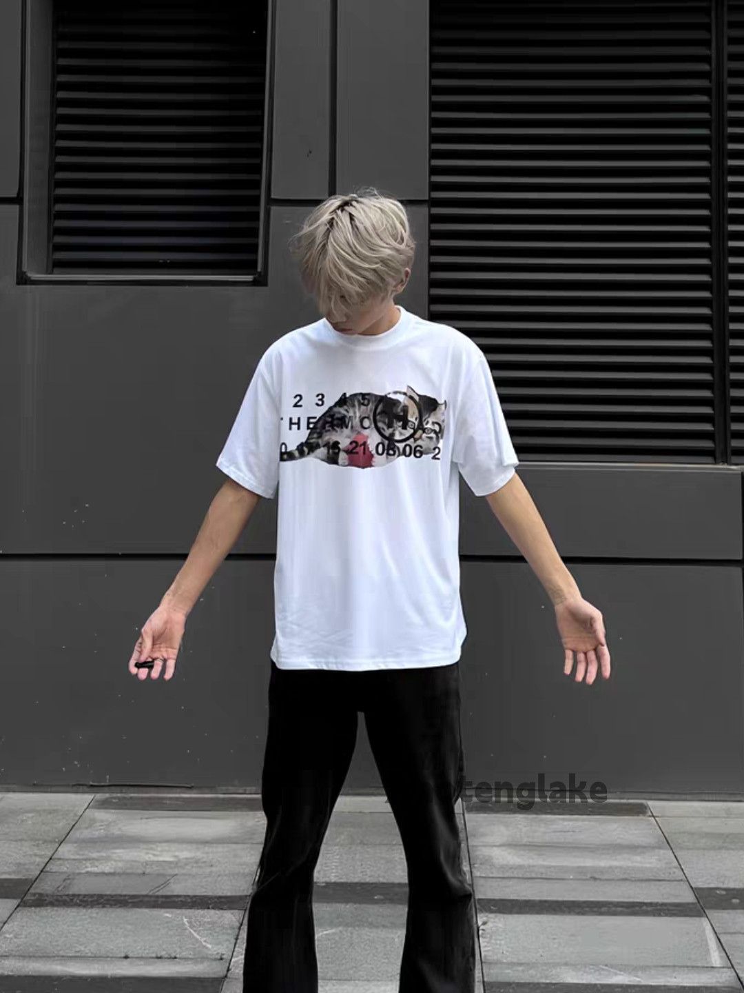 Designer × Vintage Unisex cleanfit yuppie loose pattern graphic t shirt Size US M / EU 48-50 / 2 - 1 Thumbnail
