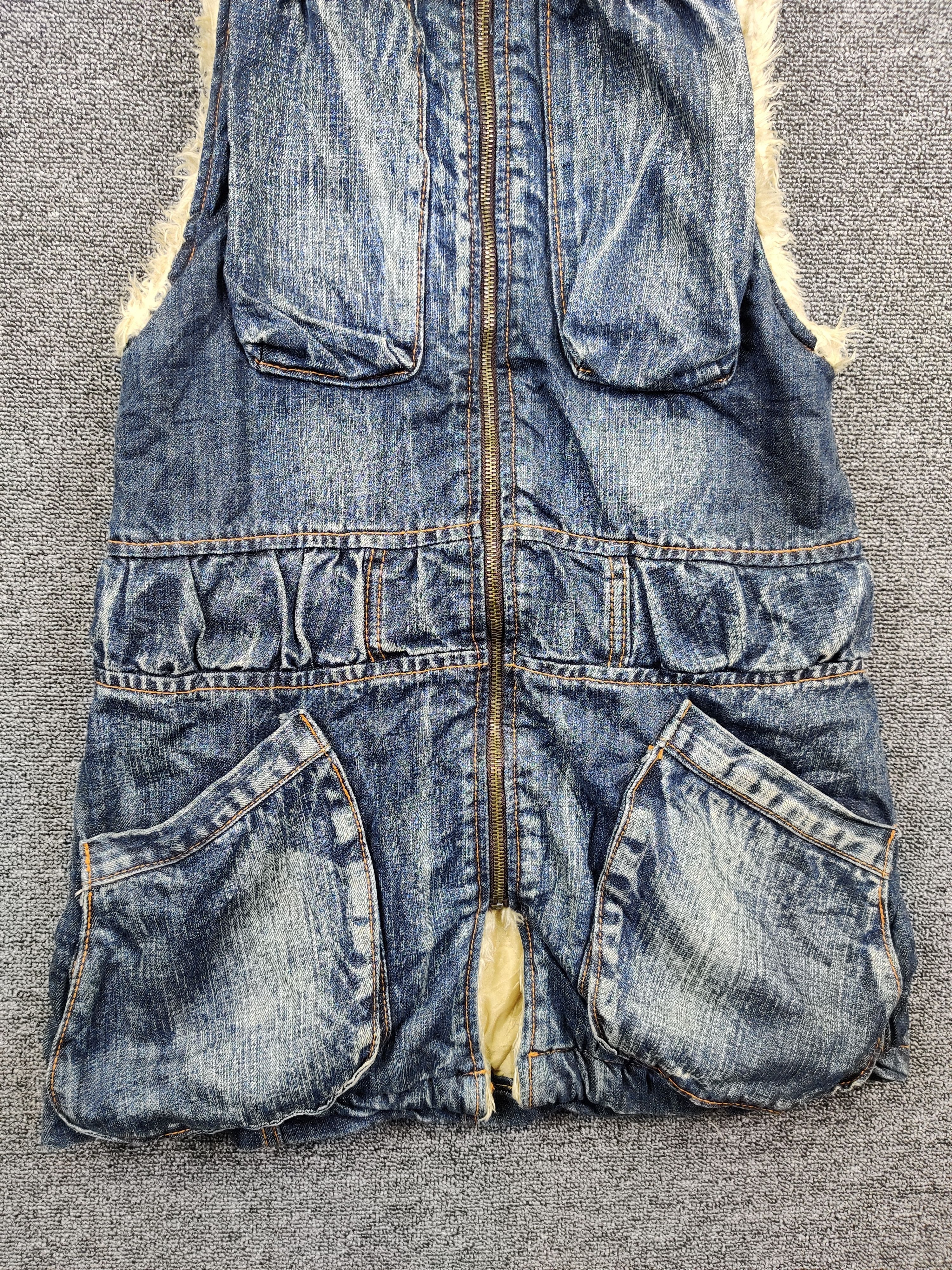 Designer Old Army Denim Multi Pocket Vest Size US S / EU 44-46 / 1 - 5 Thumbnail