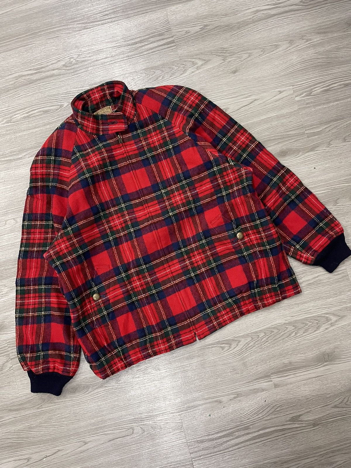 Pendleton × Vintage Vintage Pendleton Plaid Wool Jacket Size US L / EU 52-54 / 3 - 6 Thumbnail