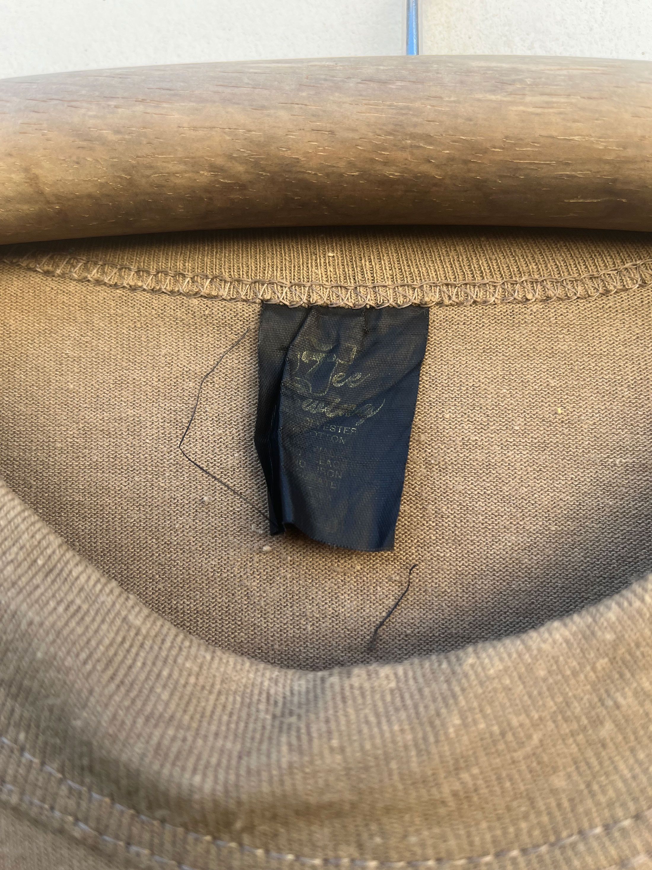 Vintage Vintage Blank Plain 80s Made in Usa Single Stitch Size US L / EU 52-54 / 3 - 2 Thumbnail