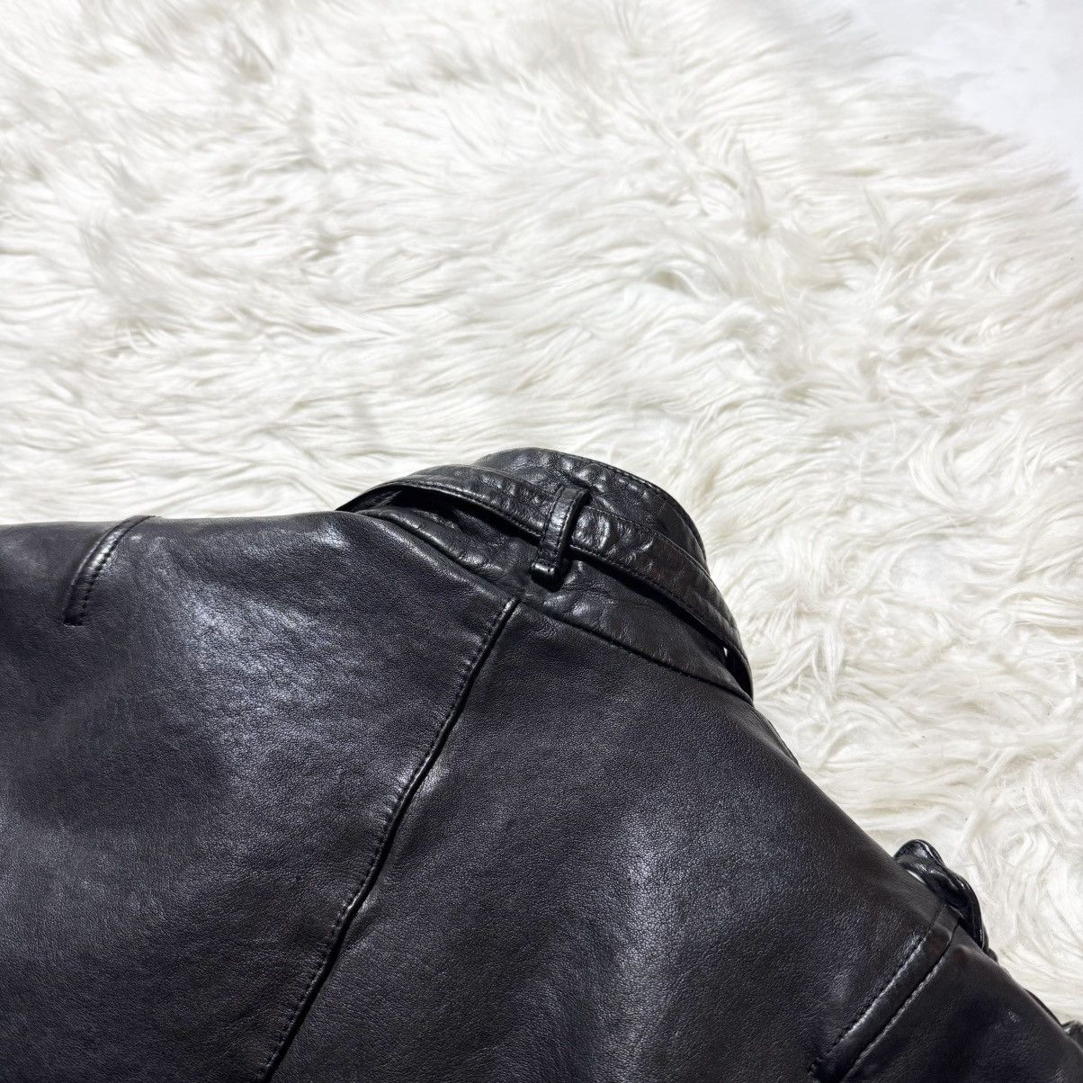 Neil Barrett Auth, Neil Barrett Padded Buffalo Leather Jacket Size US S / EU 44-46 / 1 - 15 Thumbnail