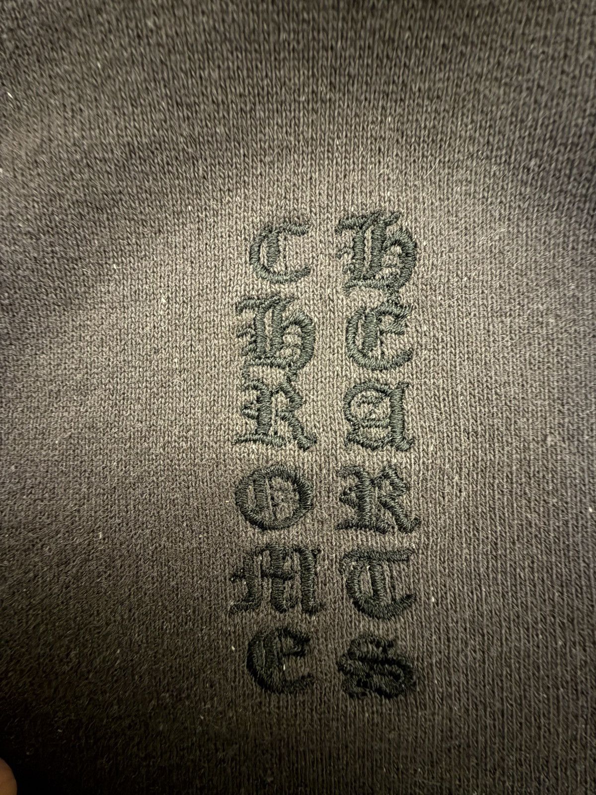 Chrome Hearts Chrome Hearts Y NOT Zip Up Hoodie in Ash Grey Size US M / EU 48-50 / 2 - 4 Thumbnail