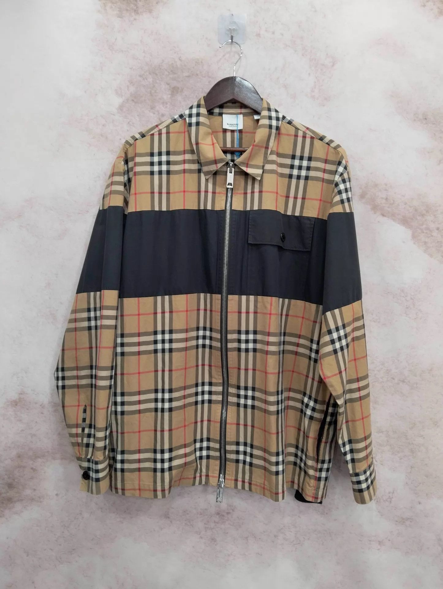 Burberry Burberry Plaid Zip-Up Jacket XL Size US XL / EU 56 / 4 - 1 Thumbnail